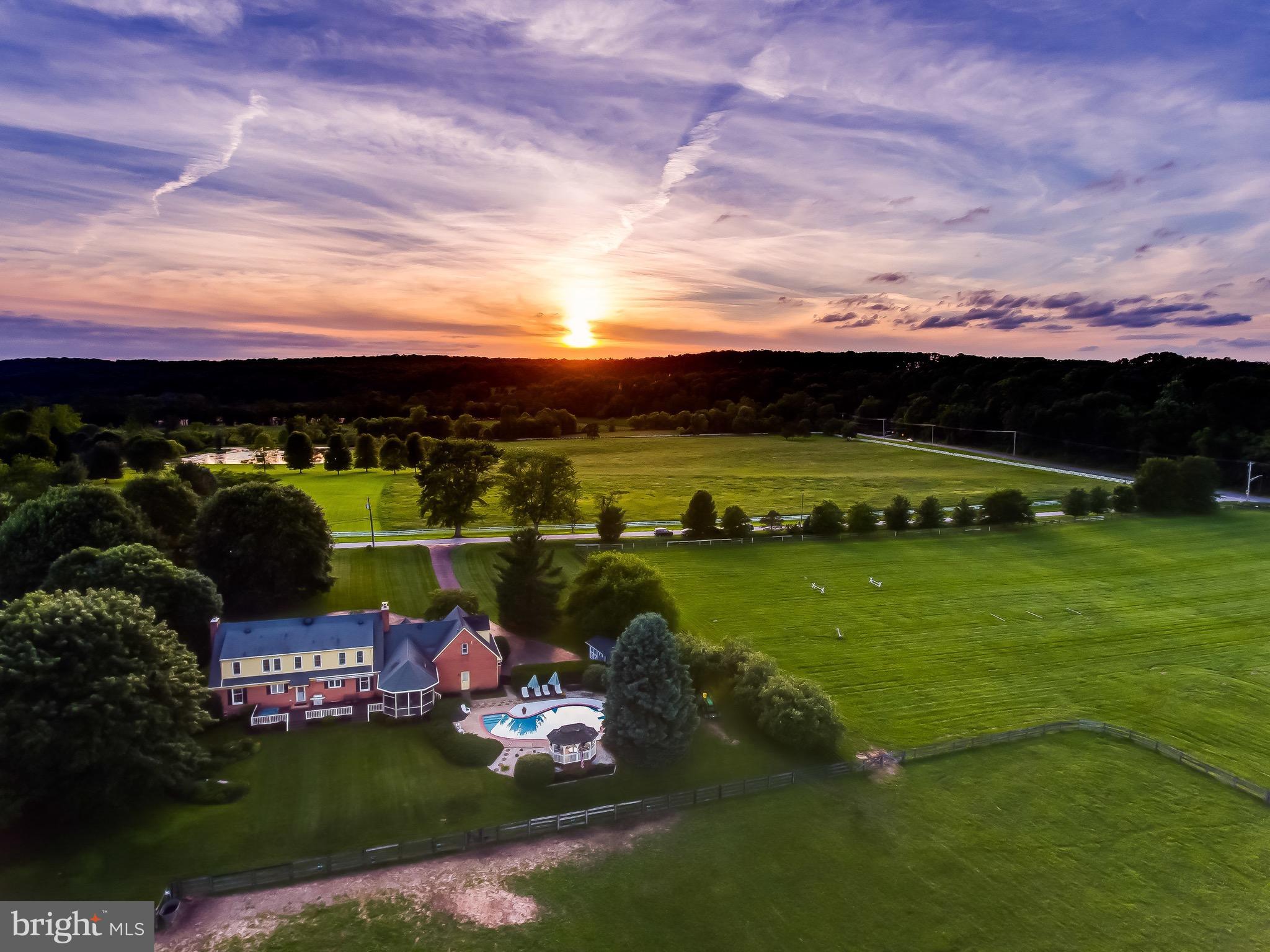 NEW PRICE! Available for the first time in over 40 years, Misty Meadow Farm features 22.3 acres of pristine pasture land nestled in the heart of Sparks Glencoe. Exceptionally well maintained Cape Cod with 5 Bedrooms, 4 full bathrooms, finished basement, 2 car attached garage and over 5,000 square feet of living space. 1 bed/1 bath guest apartment and 1st floor office/optional 5th bedroom offers living arrangement versatility. Enjoy incredible panoramic views from multiple outdoor entertaining spaces including fully screened porch, pool, gazebo and deck. 20+ acres of flat, open and fully fenced pastures conclude with solar powered 7 stall modular barn, tack room, wash stalls, riding arena, run in sheds and easy access to miles of scenic horse trails making this an ideal property for any equestrian. Private barn entrance provides the unique opportunity to use the stables as an income producing boarding barn without sacrificing privacy. Hereford zoned School system, Comcast available and conveniently located only minutes from Hunt Valley and 25 minutes from Downtown Baltimore, Misty Meadow Farm allows you to be as private or social as you choose- Don't miss this rare opportunity to own your dream farm! For more information and pictures visit www.15415Tanyard.com or Video: https://youtu.be/m5McVON_eL0