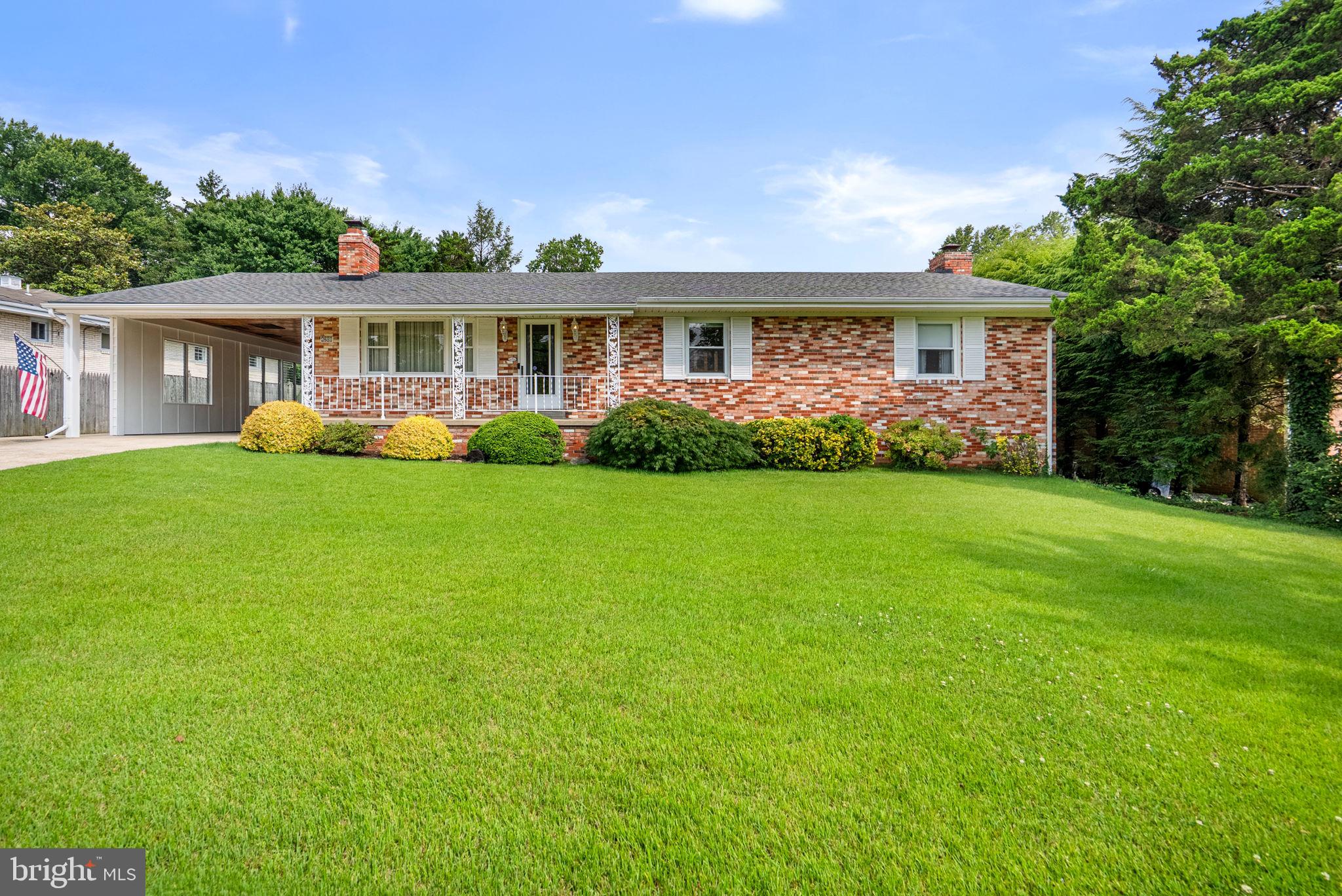 It's seldom you find a home that has been this meticulously maintained for over 60 years and owned by the same family whose genuine care bursts out of every room. Situated in just under a half acre on a beautifully landscaped lot, this 3,654 sq. ft. home has it all!   It's perfect for entertaining a large number of guests or hosting intimate family gatherings both inside and out as spacious and separate rooms abound.  Step inside to the large living room filled with natural light and boasting a wood burning fireplace to keep you cozy during the winter months,  A separate dining area opens to a beautiful sunroom w/expansive views of the rear yard as well as the fully equipped kitchen and a generously sized family room w/cathedral ceilings. The floor plan allows for any of these rooms to be easily accessed and bringing groceries in is a breeze from a side entry door into the kitchen.  The main level features a primary bedroom with ensuite bath, two additional bedrooms, two linen closets and a hall full bath.  The lower level is delightful and features a home office, a spacious recreation room complete with pool table, card playing area, a bar with seating and storage, a full bath, a murphy bed, a wood burning fireplace, rear access, a laundry room w/W,D, utility sink and storage, a workshop, a utility room with additional storage and another area perfect for a wine cellar!  Step outside to a lucious lawn w/mature hardscape (ideal for outdoor games), a patio, a deck and three sheds: (mechanic or woodworkers shed, gardener's or artist's shed and boat, kayak, bicycle or tractor storage shed).   Hurry!