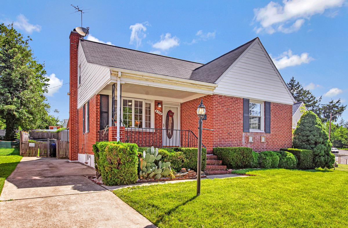 All the charm can be found in this solid brick home that has been updated where it counts, with the bones to prove it. The seller wanted to leave the home in better condition than it was found. It is ready for the next owner to love it and create the next chapter of its story. All the details like hardwood floors, classic black and white bathroom and a crystal chandelier make you fall hard for this home. Your home features a lower level to watch movies and wash laundry. Above, an unfinished walkup attic is framed with a couple windows that is ready to be turned into a future bedroom suite or office space - OR keep it as storage. The seller kept ahead of the big-ticket items: roof (2019), water heater (2014), furnace and central air (2010), siding (2012), driveway installation (2011) and so much more. A  sump pump was installed and basement waterproofing was added for peace of mind. Sold as-is - Seller will not make repairs.