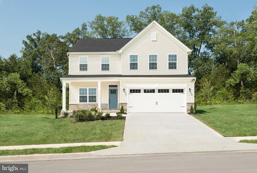 The Columbia single-family home is just as inviting as it is functional. Discover a magnificently spacious floor plan with custom flex areas. The welcoming family room effortlessly flows into the gourmet kitchen with over-sized island and into the dining area. On the second floor, 4 large bedrooms await, with the option to change one to a cozy loft for more living and entertaining space. Your luxurious primary suite offers a walk-in closet and spa-like double vanity bath.  For additional space, add the optional finished basement, with a 5th bedroom. Luxury Included Features such as:  Granite, LVP Flooring, Stainless Steel Appliances, 42"  Cabinets and so much More!!  January Move-In. *Photos are representative only.