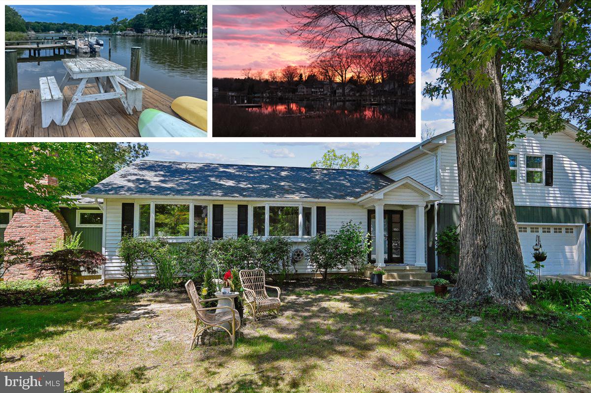 Waterfront living with a private dock—all for under $800,000! 
Nestled in the charming Avalon Shores community, this beautifully updated coastal home perfectly blends classic elegance with modern comfort. The open-concept layout features two distinct living areas, ideal for both entertaining and daily relaxation. At the heart of the home is a premium kitchen equipped with granite countertops, stainless steel appliances, a center island with seating, and a sleek range hood. Large bay windows flood the main level with natural light. Enjoy beautifully finished bathrooms, a bedroom on the main living level, and two spacious bedrooms upstairs. Want more room? There’s extra space for an office, playroom, or a bedroom in the loft. 
Step outside to discover 63 feet of premier waterfront along South Creek. The spacious backyard and private dock with electric & water offer the perfect launchpad for kayaking, paddleboarding, or simply soaking in the tranquil scenery. The primary bedroom has a private balcony to enjoy the creek views. 
Enjoy peace of mind with new kitchen appliances (dishwasher, fridge - 2025; range hood - 2026), new roof (2025), new HVAC (2026), and sealing work and crawl space encapsulation (2020). Complete with an attached two-car garage offering secure inside access, and the convenience of a personal air-conditioned gym (or open the doors and enjoy the view and sounds of nature!). 
This turnkey property is a rare opportunity to live the ultimate waterfront lifestyle. Schedule your tour today!