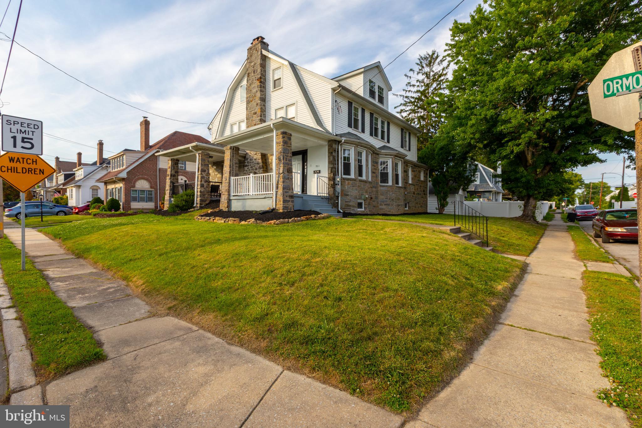 Welcome to this beautifully renovated 4-bedroom, 2-bath twin home in the heart of Drexel Hill. Featuring a spacious layout, this move-in ready home offers exactly what you have been looking for. The bright and inviting living and dining areas provide plenty of space for everyday living and entertaining. Enjoy the comfort of central air, updated finishes throughout, and generously sized bedrooms. Outside, you’ll find a rare private side driveway for off-street parking along with a welcoming front porch and corner-lot setting.b Conveniently located near shopping, dining, parks, and major commuting routes, this home combines classic charm with modern updates. Just unpack and move right in!
