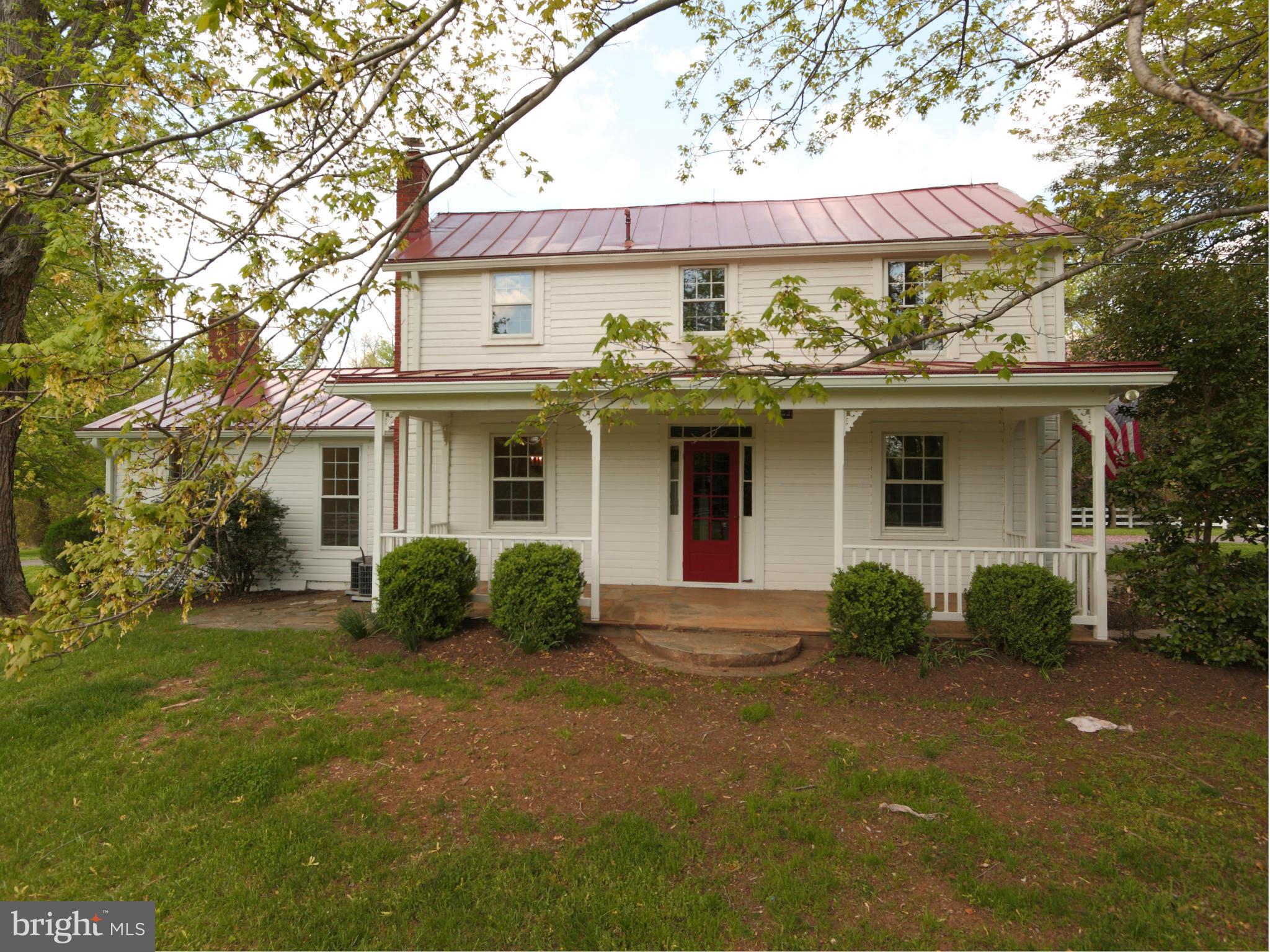 Fantastic Price on this Lovely Farmhouse on 6 acres near Historic Clifton, 4 BR, 2 BA, 2 levels, Very Charming, 2 porches, one screened & one overlooking the Pasture. Lovely & Unique, Great location. 3 Stall barn w/ Tack Room, 3 pastures, Horse's are Welcome. A rare opportunity close in! Come & Live Simply in Grandma's farm house. You won't want to miss this one!