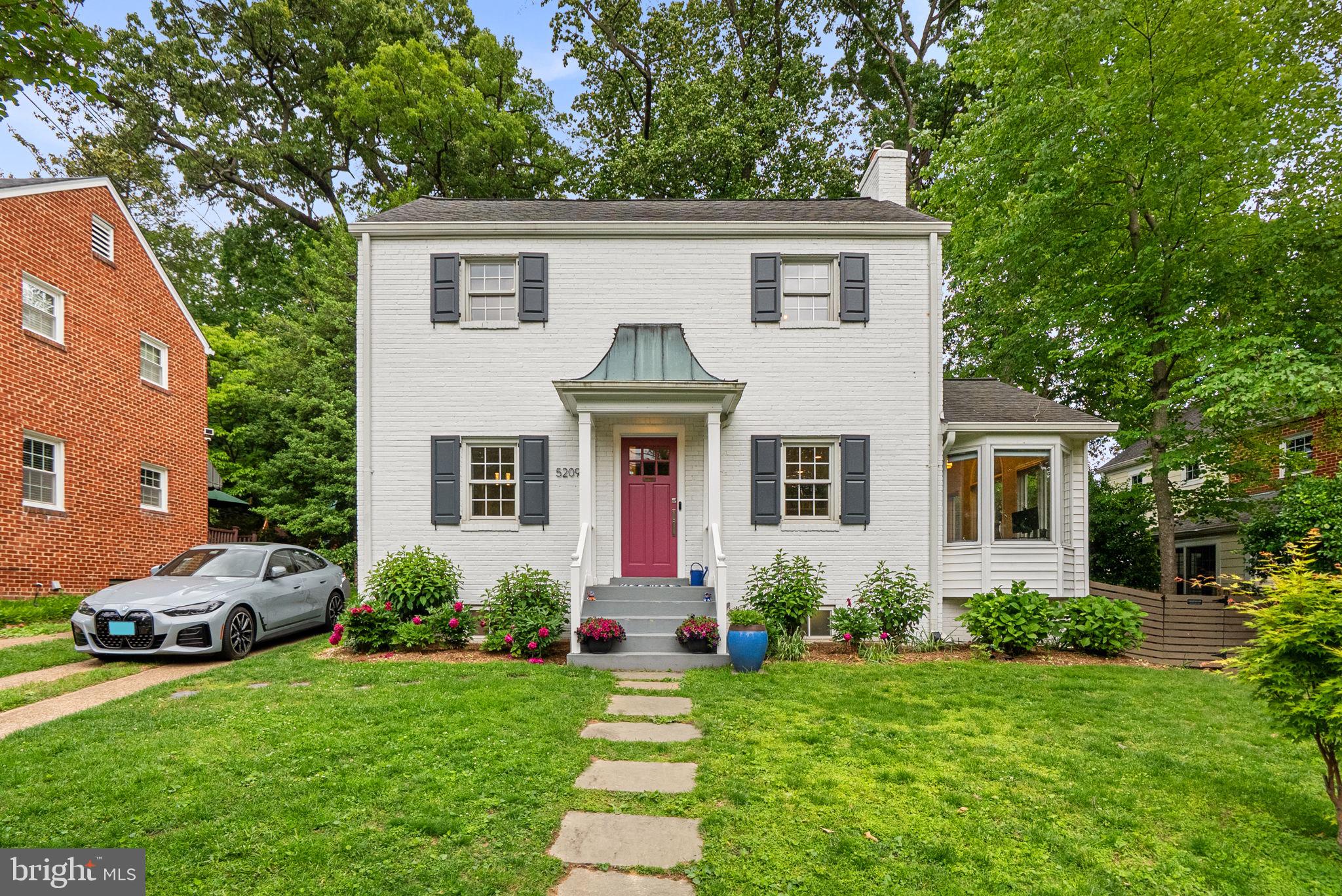 This just darling center-hall brick colonial is now for sale.  Tucked along a picturesque, tree-lined street in one of the Bethesda's most desirable neighborhoods, Glen Mar Park, this timeless home, adjacent to the coveted Sumner subdivision, offers the perfect blend of classic charm and modern lifestyle.

The main level offers a living room with fireplace and built-in bookcases, family room/home office, dining room with corner cabinet, and a kitchen maximized with cabinet space and gas cooking and garden access.  Upstairs, one finds 3 light-filled bedrooms and an updated full bath.  The lower is fully finished with a potential guest bedroom, recreation room, full bath, laundry, utility closet, storage, and separate, outside entrance.

Ideally situated with easy access to downtown Bethesda and Washington D.C., the Capital Crescent Trail, and just a short stroll to the vibrant new Westbard Square—featuring restaurants, parks, and boutique retail—this home delivers on location, convenience, and character. One block from Glen Mar Neighborhood Park with tennis courts, basketball court and kid’s playground. And 1 mile to new Westbard Shopping Center with Giant, Starbucks, Tatte, One-to-One Fitness, liquor store, barber and several restaurants and retail.