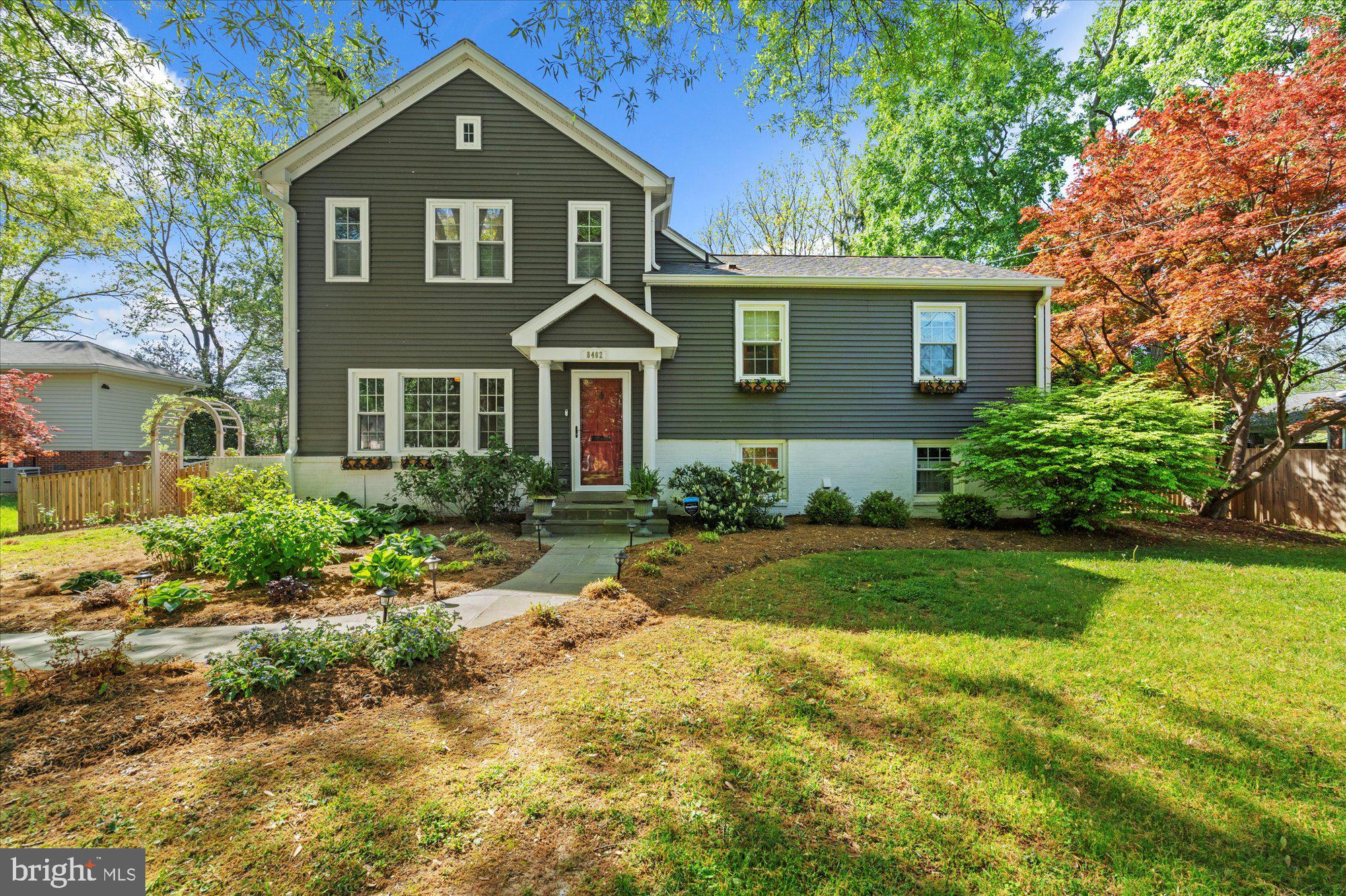Nestled in the heart of the highly sought-after Waynewood community, this beautifully expanded and renovated 4-bedroom, 3-bathroom home offers over 2,700 finished square feet across four thoughtfully designed levels. Set on a spacious, flat lot, the property is fully fenced (new in 2023) and features mature landscaping, outdoor lighting (2014), and a backyard built for entertaining with a stunning stone patio, built-in gas fire pit, and natural gas hookup for your grill.

Inside, the home blends timeless charm with modern updates. The main level features a cozy living room with a wood-burning fireplace (gas insert available), an open, updated kitchen, and a sunroom-style dining room addition (2008) that opens directly to the backyard for easy indoor-outdoor living.

The third level includes three generously sized bedrooms and a full bath, while the top level is dedicated to the private primary suite, complete with a walk-in closet, en-suite bathroom, and a fireplace—creating a peaceful retreat.

The lower level family room was updated in 2024, along with a freshly finished utility/laundry room offering extra flex space and storage. For added convenience, the attic is floored with pull-down stairs, and a new shed was installed in 2021.

Major upgrades include:

New roof (2020)
New siding (2019)
New fencing (2023)
New washer (2024) & dryer (2018)
New dishwasher (2024)

Located just minutes from the GW Parkway, Old Town Alexandria, the Mount Vernon Trail and D.C., this home offers the perfect blend of suburban charm and urban convenience.