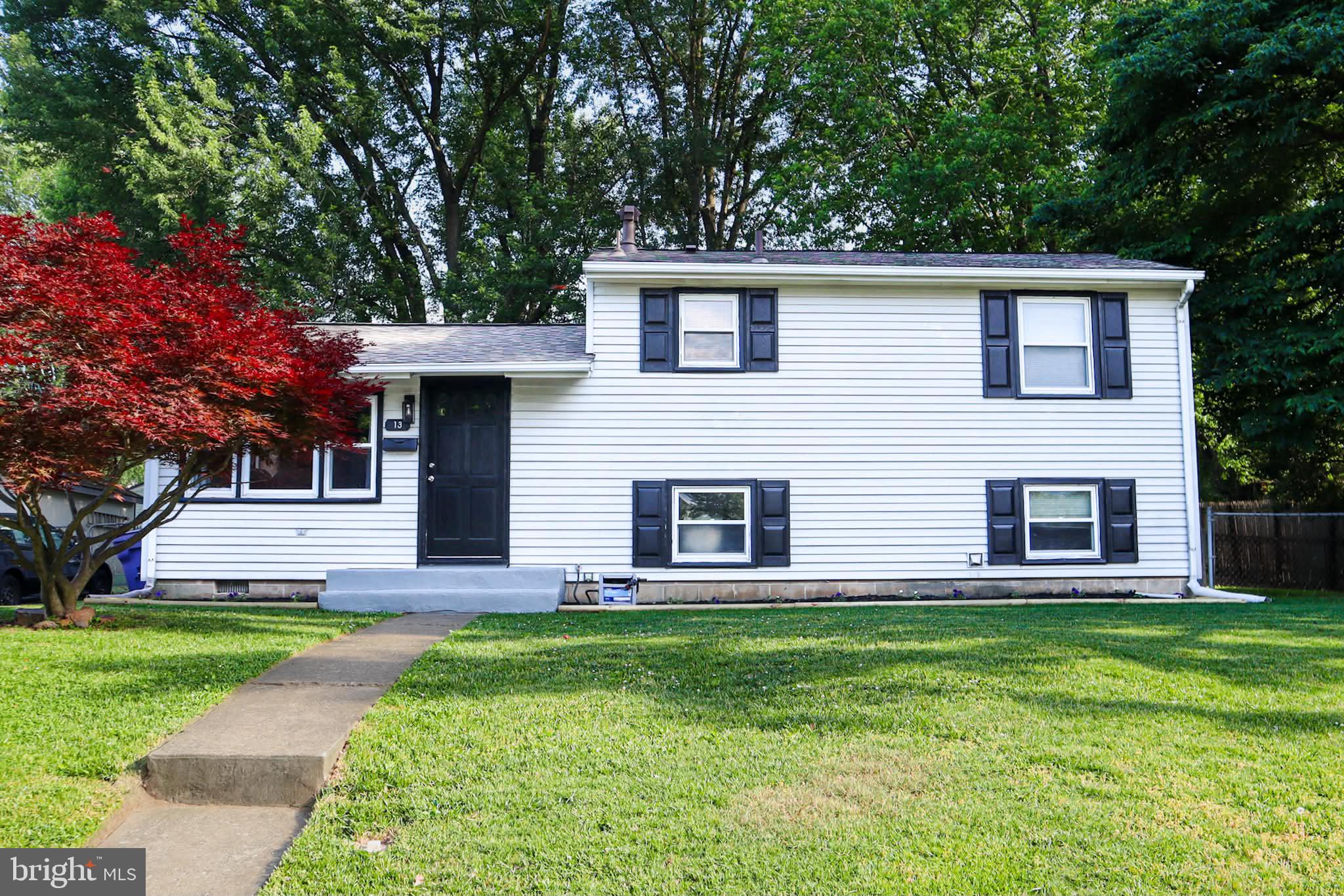 Beautifully maintained split-level home offering 3 bedrooms and 1 full bath in a convenient location near the Maryland/Delaware line. This inviting property features an upgraded kitchen with modern finishes, spacious living areas, and an enclosed rear porch perfect for relaxing or entertaining year-round. The fenced rear yard provides privacy and space for outdoor enjoyment, while the beautifully landscaped grounds add outstanding curb appeal.
Pride of ownership shines throughout this well-cared-for home. Conveniently located near shopping and major commuter routes, this property offers both comfort and convenience in a desirable location. Move-in ready and waiting for its next owner to call it home!