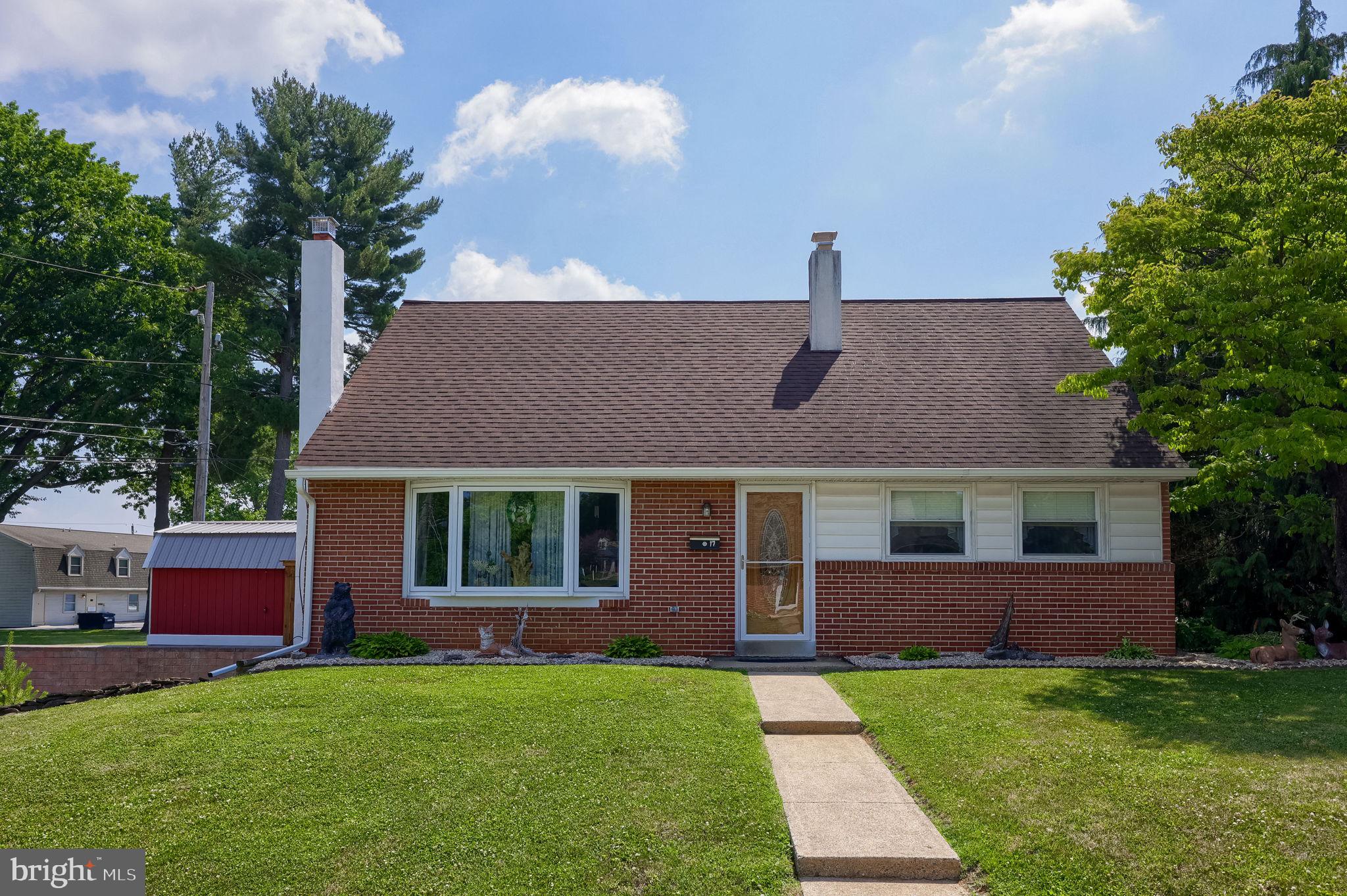 Welcome to 17 S Elm Street in the heart of Lititz, PA—a fantastic Cape Cod that perfectly blends classic charm with modern comfort. This spacious home features 4 bedrooms and 2 full bathrooms, offering plenty of room for family and guests. The finished walkout lower level provides even more living space, complete with a cozy family room and additional storage to keep everything organized. The eat-in kitchen is a true highlight, with ample cabinet space and convenient gas cooking for all your culinary adventures. Situated on a large corner lot, this property offers unbeatable convenience, with access to downtown shops, schools, and wonderful restaurants just a short stroll away. Outside, enjoy your own private retreat with a fenced-in rear yard and a delightful screened-in porch—perfect for relaxing or entertaining in any season. Don't miss your opportunity to own a piece of Lititz charm!