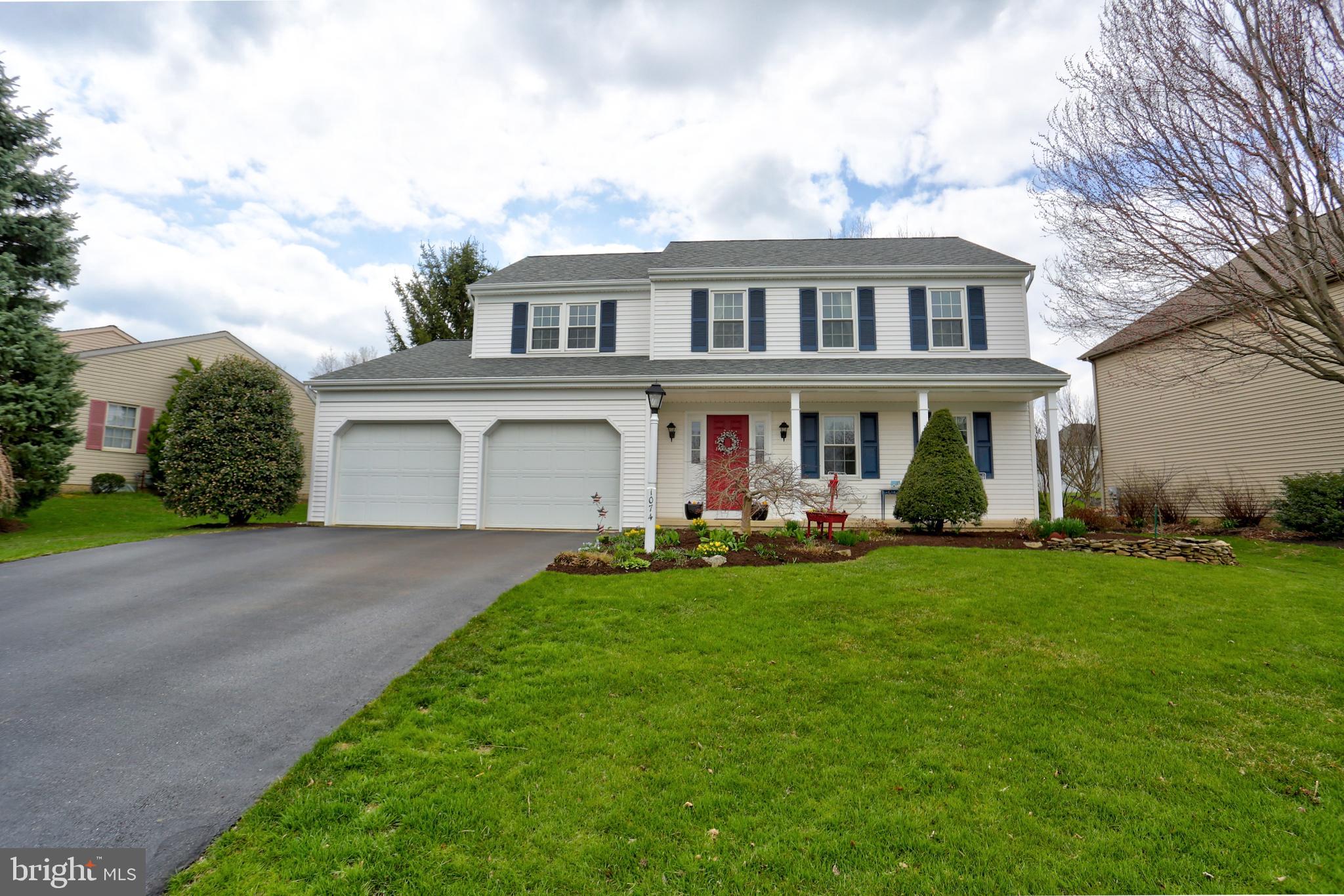 Well maintained Manheim Twp home located in the quiet Settlements of Landis Valley development. Close to all shopping, highways, restaurants, and schools. Features include  open kitchen/family room, finished basement/rec room , and new hickory hardwood floors throughout living room, dining room, and entrance way. Sun room with lots of natural light is perfect for relaxing.  Updated stamped concrete patio overlooks the beautiful landscaping and mature trees. Roof and mechanicals have recently been updated.