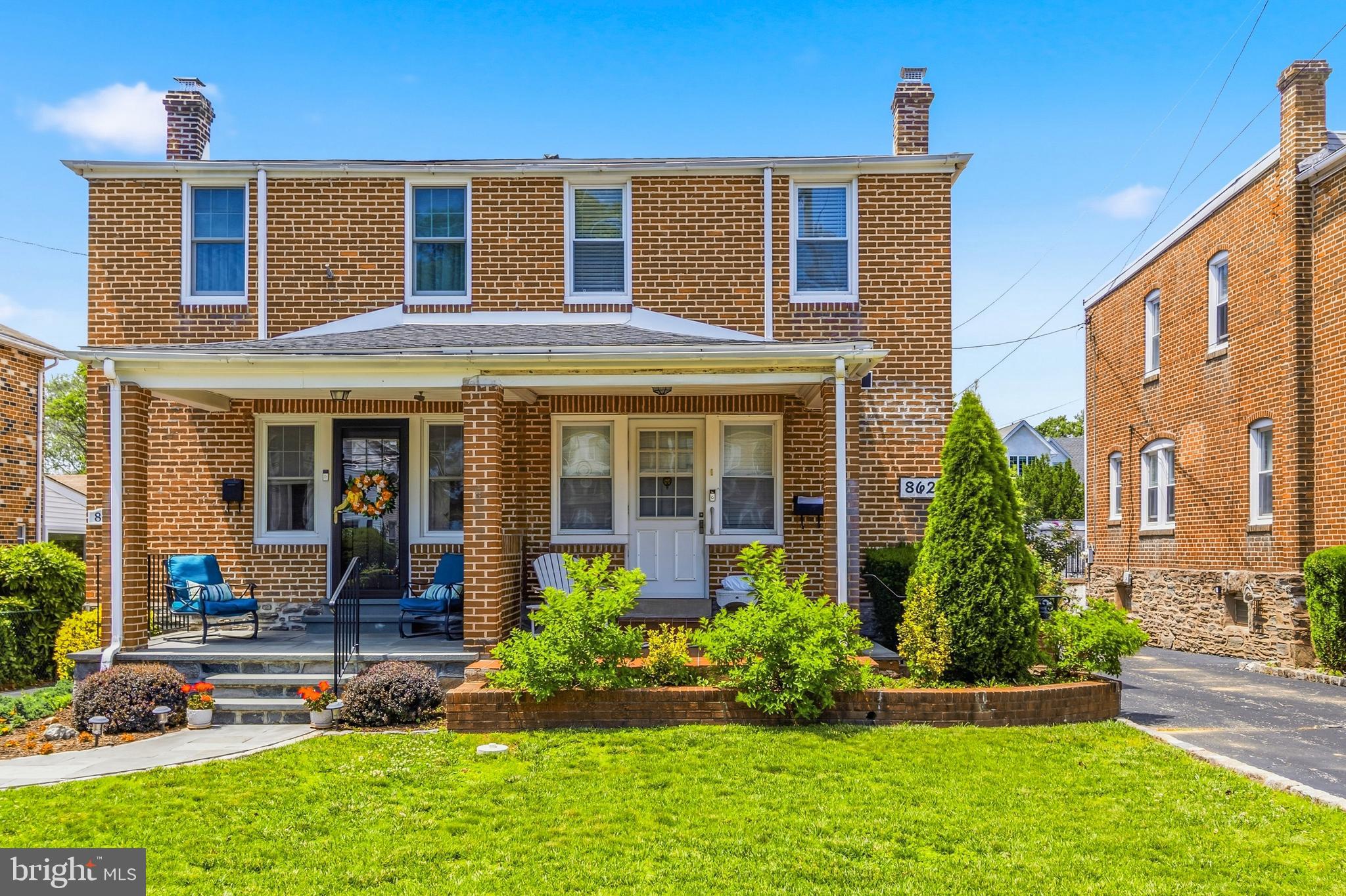 Tucked in the heart of the Main Line, this light-filled twin charms from the curb and delivers even more once you step inside. Thoughtfully updated and impeccably kept, with a floor plan that flows naturally from room to room. Three bedrooms, two full baths, and three levels of living that make every square foot count. The updated kitchen, stainless steel appliances, farmhouse sink, and quartz countertops are the kind of space that handles Tuesday night dinners and Saturday gatherings with equal ease. Downstairs, a fully finished basement with a full bathroom, built-in wet bar, and mini fridge adds a layer of flexibility that most twins in this price range simply do not have. Home office, guest suite, entertainment space; it adapts to how you actually live. The backyard is a genuine standout. Private, well-scaled, and ready for outdoor living, with a wood-fired grill structure built by the original owners that speaks to the character and charm in this Main Line home's story. A detached garage and driveway mean parking is never a conversation you have to have. The location rounds out the picture. Moments from downtown Bryn Mawr, Ardmore, and Haverford; with easy access to Lancaster Avenue dining, shopping, and the Amtrak or regional rail line connecting you to Center City,  New York City, and beyond. Also conveniently nestled between two community playgrounds/ parks just a block away. This is a home that has been loved, and it shows in every detail. The next chapter is yours to write.  Showings by appointment only. Make your appointment today and make this one yours!