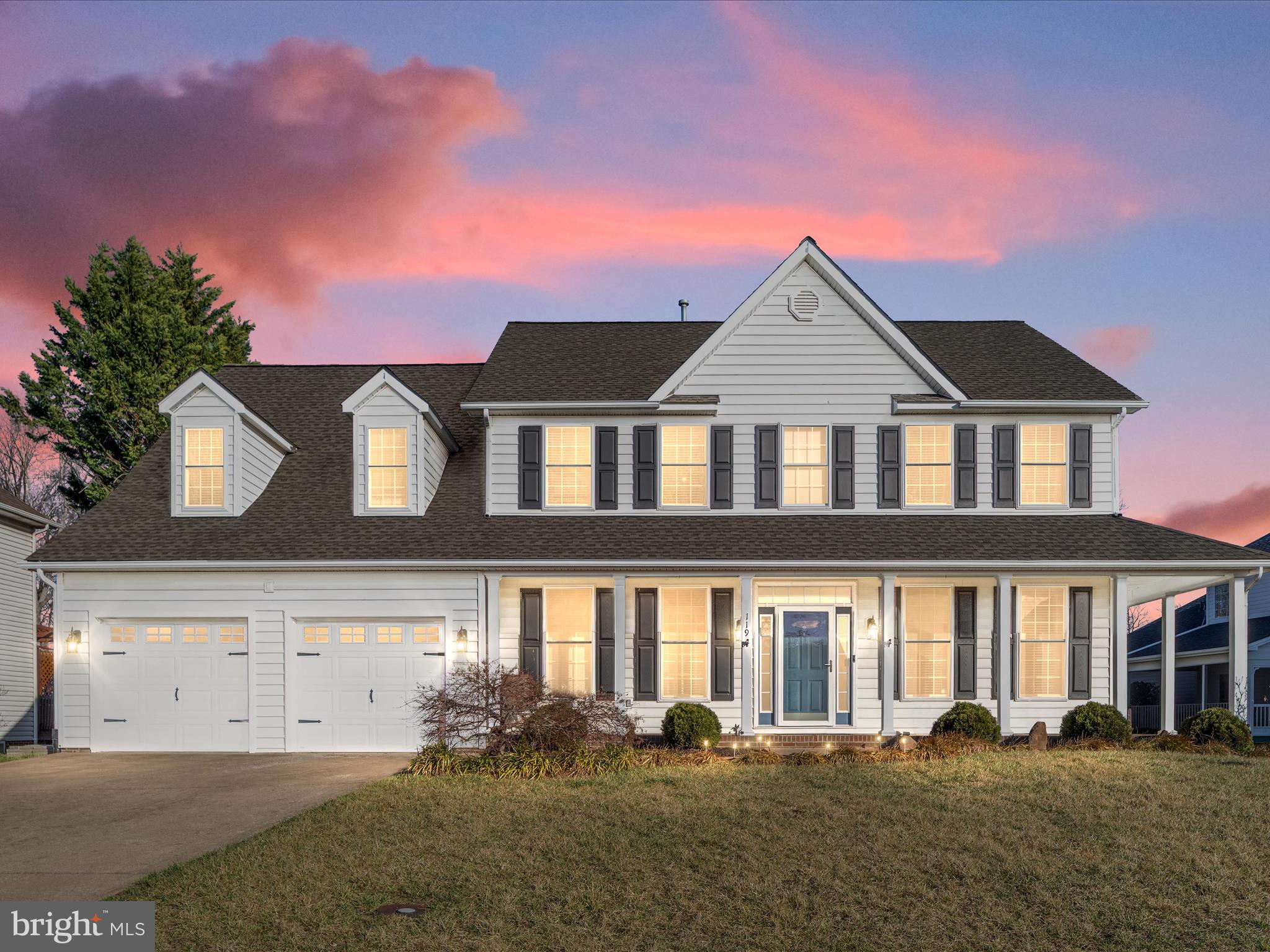 Welcome to this exceptional home in The Camp at Mosby Station, offering an unbeatable blend of space, comfort, and modern conveniences. From the moment you arrive, the inviting wraparound porch sets the tone for warmth and charm.  Step inside to an expansive main level featuring an open floor plan, gorgeous hardwood floors, and a family room with a gas fireplace and surround sound—perfect for cozy gatherings. The gourmet kitchen is a chef’s dream, boasting 42” cabinets, Corian countertops, a center island, stainless steel appliances, a double oven, custom range hood and a pantry. A breakfast nook, formal dining room, living room, and dedicated office space complete the main level.  Upstairs, you’ll find five generously sized bedrooms, including a primary suite with a luxurious bath featuring a jetted soaking tub, separate shower, and double vanity with granite countertops. Bedroom five is a standout, offering a huge closet, two storage areas, and an incredible entertainment setup with a 4K projector and surround sound.
The fully finished lower level expands your living space with a huge recreation room, a versatile sixth room (ideal as a bedroom or den with a walk-in closet), a full bath, and an additional storage room.
This home is packed with upgrades and smart features, including: New roof (2019), 75-gallon hot water heater,  Dusk-to-dawn exterior lighting,  Ring doorbell & Ring floodlights with motion sensors, Reverse osmosis system,  Garage with shelving, two openers, and side entrance,  Sprinkler system,  Dual-zoned HVAC with Nest thermostats.  Outdoor living is just as impressive! Step outside to a spacious deck with a gazebo, leading to a stamped concrete patio with a built-in firepit—perfect for entertaining. The fully fenced backyard also features raised garden beds, adding to its charm.  Located in a prime commuter-friendly spot with easy access to I-81 and I-66, this home truly has it all!