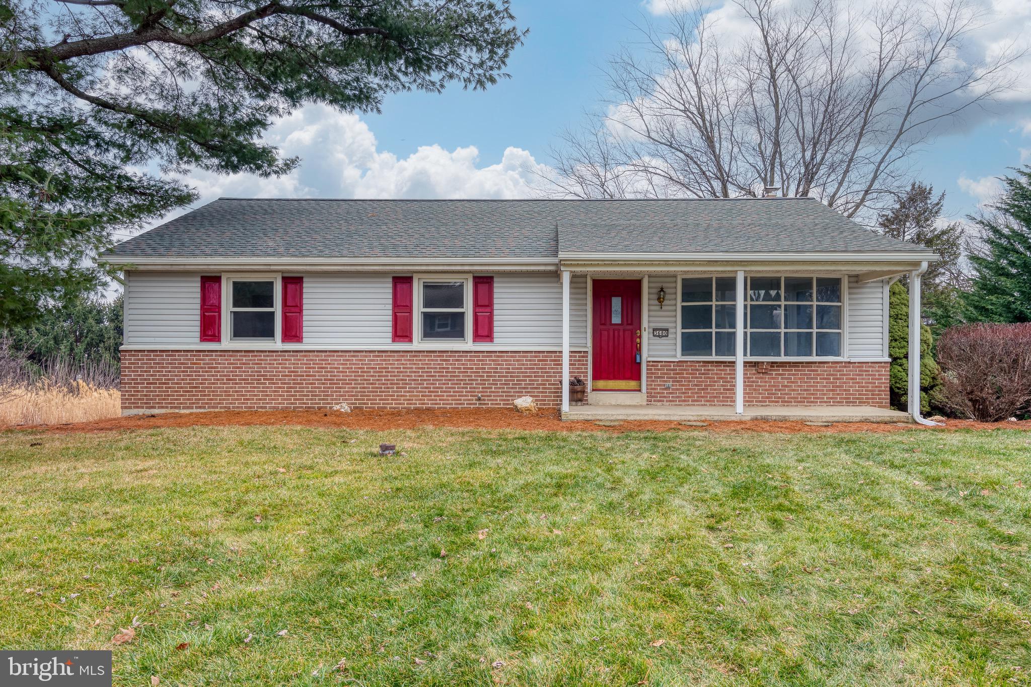 Welcome to 3680 Keen Avenue, a charming ranch-style home nestled in the desirable Hempfield school district. This meticulously maintained residence offers 1,218 square feet of comfortable living space, featuring 3 bedrooms, 1.5 bathrooms, and a convenient 1-car garage.

Step inside and be greeted by the inviting warmth of the large family room, complete with an included TV and surround wiring, perfect for cozy movie nights or entertaining guests. The expansive bay window floods the room with natural light, creating a welcoming atmosphere for all who enter.

You'll love the combination of newer carpeting and the promise of original hardwood flooring lying beneath, waiting to be revealed and restored to its former glory. The updated kitchen is a chef's delight, boasting granite countertops, a tile floor, and included appliances, including a refrigerator.

The oversized bedrooms offer ample closet space, providing a retreat of comfort and relaxation. Step outside onto the spacious 21' x 13' Trex deck, where you can enjoy picturesque views of the large lot adorned with mature trees, creating a serene backdrop for outdoor gatherings and relaxation.

The oversized circular rear entry driveway adds convenience and charm, offering plenty of space for parking and hosting guests. Below, the large unfinished basement with garage presents endless possibilities for storage or additional living space, allowing you to customize the home to fit your lifestyle.

Rest easy knowing that the roof was replaced in 2020 and the hot water heater was also replaced in the same year, providing peace of mind for years to come. This home also includes a washer and dryer, making daily chores a breeze.

Experience the pride of ownership at 3680 Keen Avenue, where comfort, convenience, and tranquility converge to create the perfect place to call home. Schedule your private tour today and discover the endless possibilities awaiting you in this delightful well cared for home.