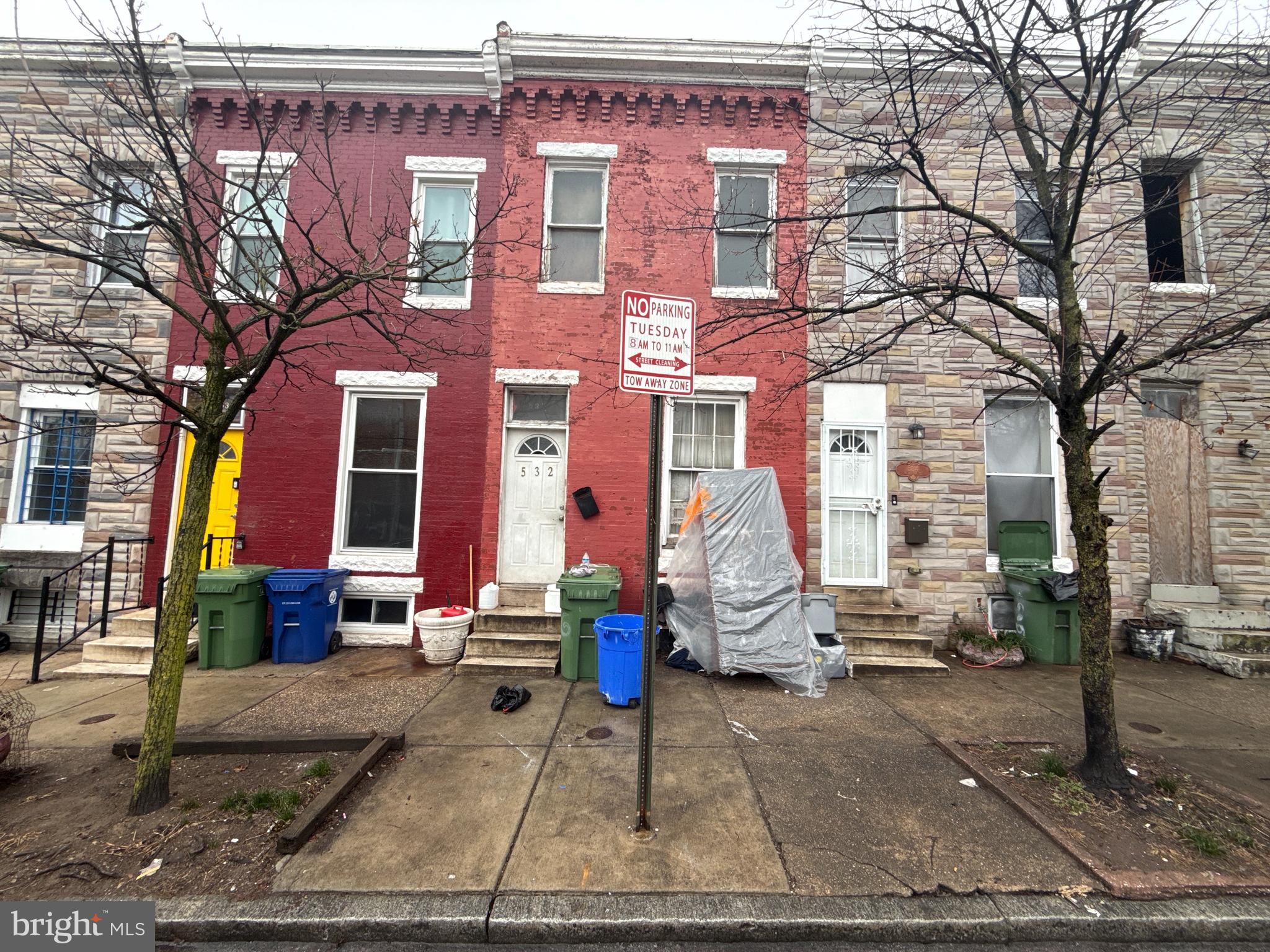 Great opportunity for investors looking to add to their rental portfolio in Baltimore’s growing West Baltimore corridor. 532 N Payson St is positioned in an area with strong rental demand and ongoing neighborhood revitalization, making it ideal for a buy-and-hold strategy or value-add renovation.

The property is conveniently located near Downtown Baltimore, Coppin State University, Mondawmin Mall, and major commuter routes including I-40 and I-83, providing easy access to employment centers, public transportation, shopping, and dining. The neighborhood has seen continued investor activity and redevelopment, creating long-term upside potential. Buyer responsible for both sides of transfer taxes
• Property sold as-is, where-is