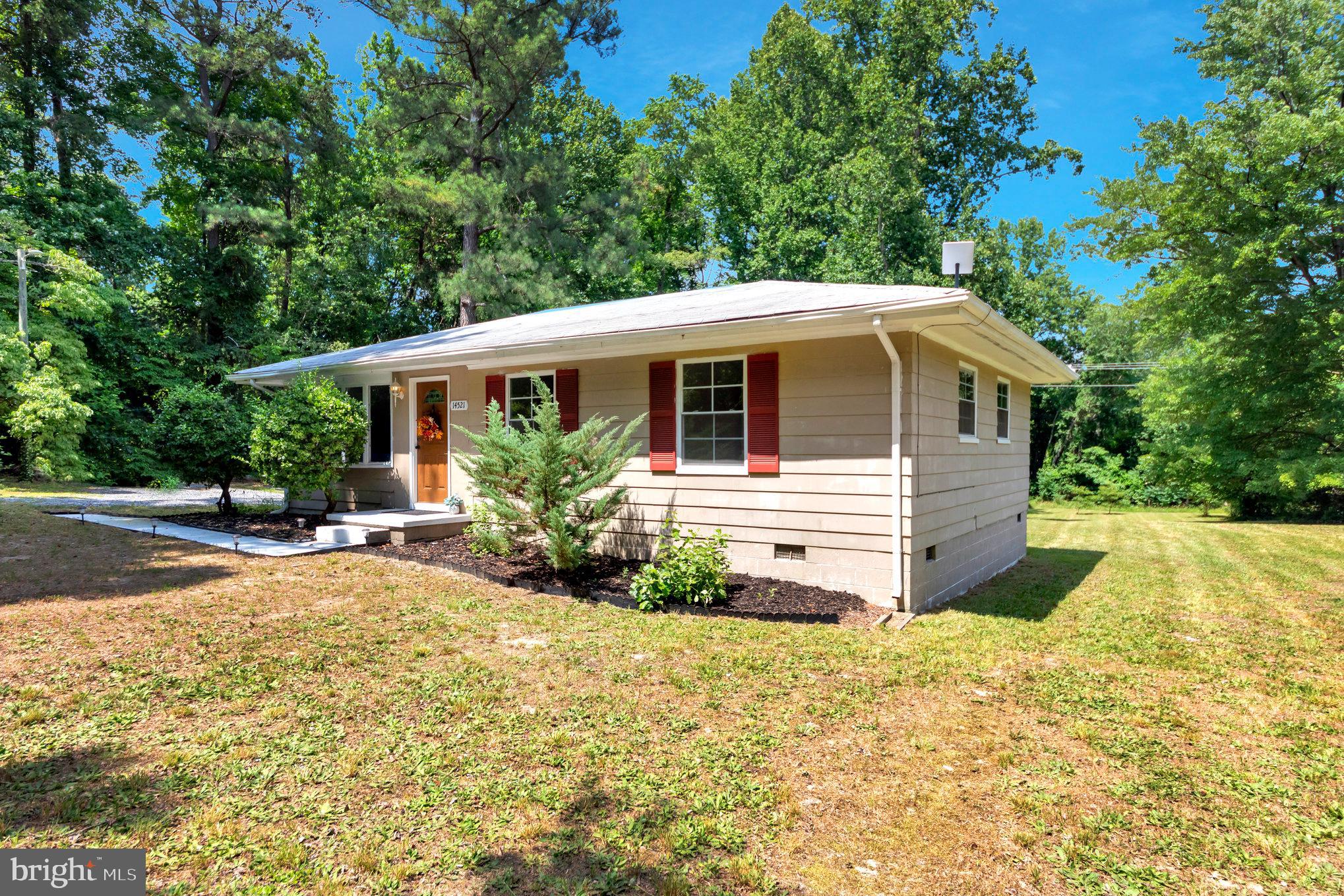 BACK ON THE MARKET AT NO FAULT TO SELLER. This home has the potential to be a great property to put a little sweat equity into it and make it your own. This property is being sold AS-IS and is a little bit of a fixer upper! Are you ready to escape to tranquility in this adorable 3-bedroom, 1.5-bathroom bungalow nestled on a spacious 1-acre lot. Immerse yourself in the peace and beauty of a true country setting, perfect for unwinding and creating lasting memories.  Imagine hosting delightful gatherings with friends and family in your expansive backyard or relaxing under the starlit sky and enjoying the serenity of your own private retreat.
This captivating bungalow offers the perfect blend of comfort and country charm.  There is so much room for you to add your personal style into this home. Most of the flooring has been updated to a modern and eye-catching color scheme and a pantry for easy storage! New hot water heater and the HVAC is working great and just had a routine maintenance service! You can also enjoy a blank canvas and let your mind and creativity take over as this home has just been freshly painted! An added bonus- Starlink internet available and equipment conveys to new owners!  Make a date to see this one!!
This property is BEING SOLD AS-IS.