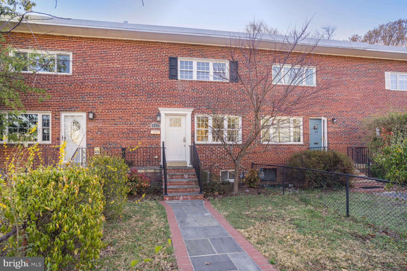 Welcome to 437 Earl Street, a charming townhouse nestled in the heart of Old Town Alexandria, VA. This beautifully updated residence combines classic charm with modern amenities, offering a comfortable and inviting living space. With 4 spacious bedrooms and 4 well-appointed bathrooms, this home provides ample room for both relaxation and convenience. Boasting 1,836 square feet of thoughtfully designed living space, this home is perfect for various lifestyle needs.  Step inside to discover a bright and welcoming living room and an open-concept kitchen, equipped with stainless steel appliances and plenty of cabinet space, making it perfect for culinary enthusiasts. Adjacent to the kitchen is a dining area, offering a seamless flow for entertaining. The fully finished basement adds even more versatility, providing a guest suite, home office, or recreational space, complete with its own full bathroom and kitchen.  Outside, enjoy the private brick patio—an excellent space for outdoor dining, relaxation, or gardening.

Located in the vibrant Parker-Gray Historic District, this home is just a short stroll to King Street, offering a variety of dining, shopping, and cultural experiences. With easy access to the Braddock Road Metro, commuting to the greater Alexandria and Washington, D.C. areas is a breeze.  Whether you're drawn to the historic charm, the modern comforts, or the unbeatable location, 437 Earl Street offers the perfect blend of Old Town Alexandria and Del Ray living.