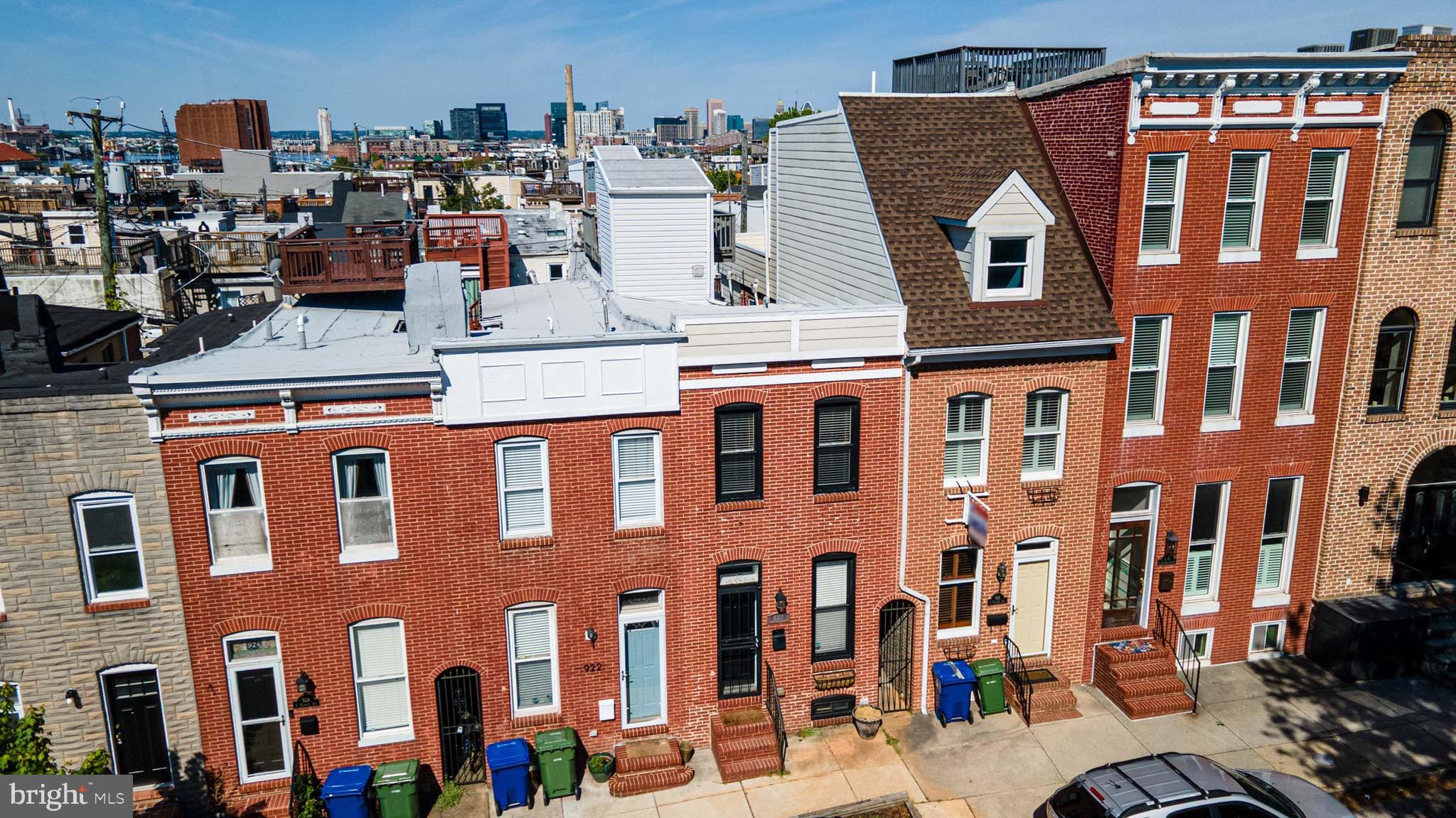 Major price reduction! Great value and worth a look! Bring your offers! FRESH NEW PAINT THROUGHOUT! Welcome to 920 S Ellwood Ave, a spacious 2 bed, 3.5 bath townhome in a great location in Canton!  Enjoy a private rooftop deck with sweeping city views, finished basement with full bath, and a bright, open main level designed for everyday comfort. Just a short walk to Canton Square, you’ll love having local restaurants, boutique shopping, and convenient grocery options right at your doorstep. Whether you're grabbing dinner with friends, running errands, or exploring the waterfront, this home puts you in the center of one of Baltimore’s most vibrant neighborhoods.  Great opportunity to enjoy urban living with space, style, and walkability all in one.