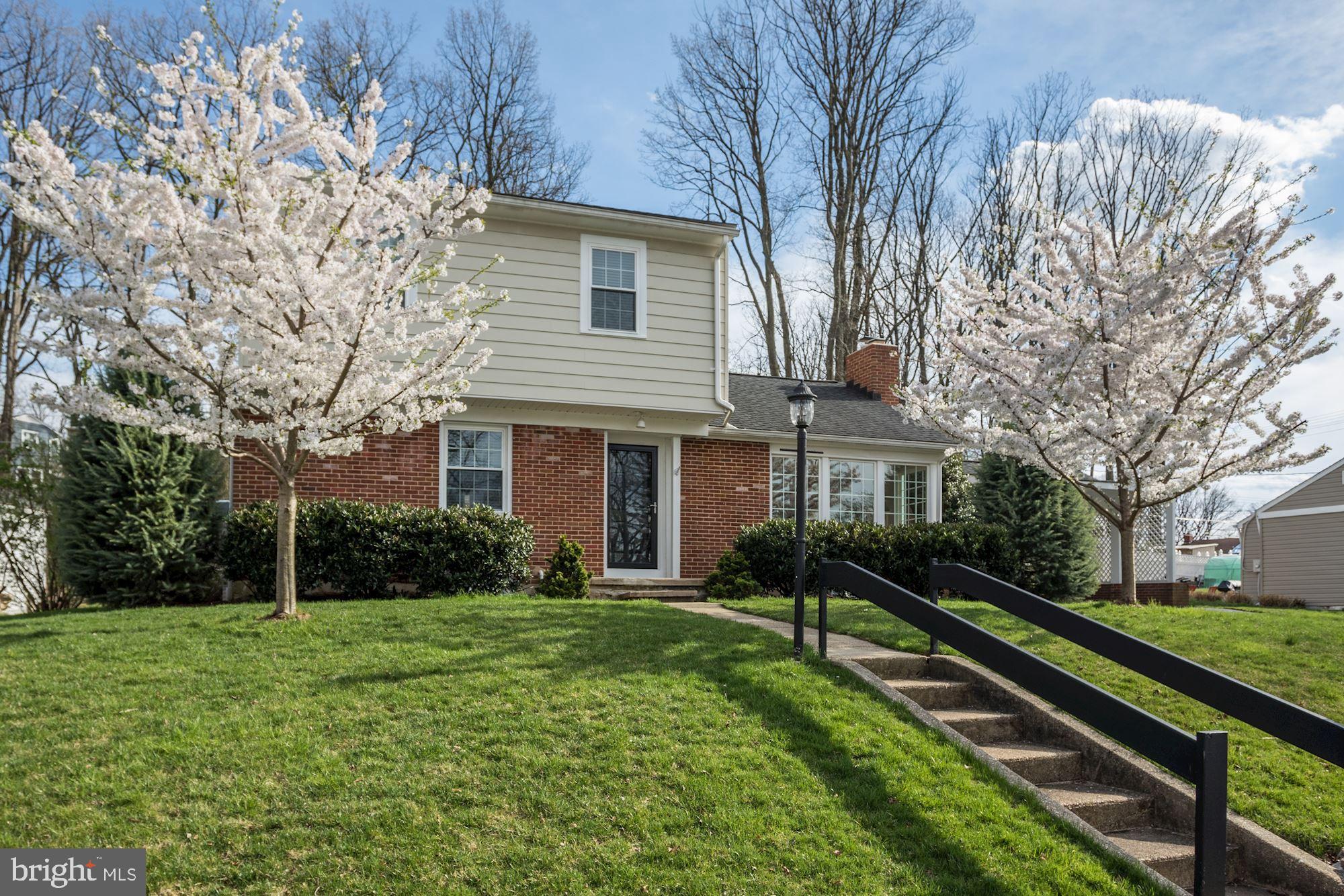 Welcome to Coventry — one of Parkville's most beloved, tree-lined neighborhoods. This spacious 5-bedroom, 3 full bath colonial sits on a fully fenced .22-acre lot and delivers the outdoor lifestyle you've been looking for: a stunning 16x36 saltwater inground pool (8 ft deep) with updated pool electrical, new salt cell, and replaced pump motor, plus a multi-tiered concrete patio, playground, and swing set — all yours.
Inside, the main floor features hardwood floors, two first-floor bedrooms, an updated kitchen, and a wood-burning fireplace in the living room. The dining area opens via sliders to the backyard, making indoor-outdoor living effortless. Upstairs, the primary suite offers a private balcony overlooking the pool — the perfect retreat. The finished lower level adds a third full bath and flexible living space.
Major updates give you confidence and peace of mind: new main floor HVAC (2021) with air scrubber (2022), updated flooring throughout main floor, basement, and upper bedrooms (2021–2023), updated windows & doors with transferable warranty (2015), roof (2008), gas water heater (2017), sump pump with battery backup (2018), and hardwired smoke & CO2 detectors (2025). Two-zone heat & central A/C.
Currently tenant-occupied — available July 1.