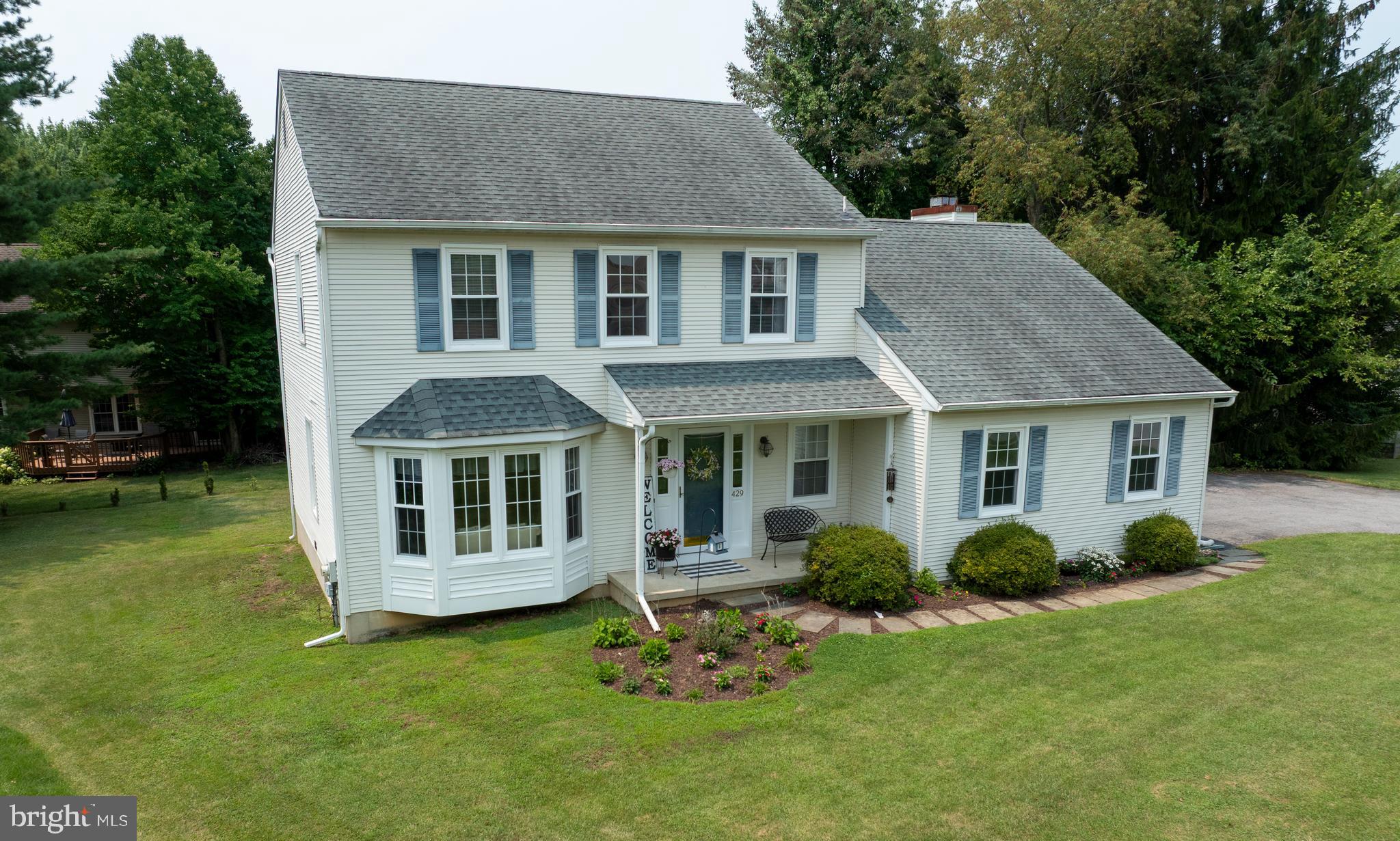 This 3 bedroom, 2.5 bath colonial home is now available in the sought after community of The Seasons!  Enter into the foyer with hardwood flooring with the half bath nearby also with hardwood flooring.  The formal living room & dining room both feature chair rail and crown molding.  The kitchen has an included portable island and a slider out to the rear deck.  The bright family room has hardwood flooring, a skylight, and a wood burning fireplace.  The laundry room is also conveniently located on this level.  The owner's suite is spacious with a walk-in closet and it's private bath with double vanity.  There are 2 additional bedrooms and the hall bath on the upper level.  The finished basement adds more living space with a large recreation room and a separate office.  Other features include the pull down stairs for more storage in the 2 car side entry garage, gutter guards, and the HVAC system is just 3 years old.  This popular community is conveniently located to major routes, shopping, restaurants, and is also in the Downingtown East School District.  Visit this fine home today!