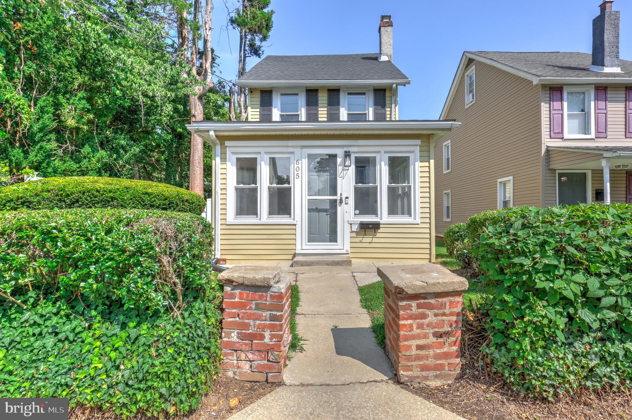 Welcome home to this beautifully renovated 4-bedroom, 1.5-bath traditional home nestled in a charming residential neighborhood just south of the heart of Media. Thoughtfully updated while preserving its timeless character, this home welcomes you with a light-filled entry and a spacious living room featuring refinished hardwood floors and a beautifully restored fireplace. The stunning kitchen showcases all-new multi-toned cabinetry, a stylish tile backsplash, stainless steel appliances, and plenty of workspace for everyday living. The convenience of a brand-new first-floor powder room and laundry area adds modern functionality. Upstairs, you'll find three well-sized bedrooms with more beautifully refinished hardwood flooring and a full bathroom featuring a new vanity, tiled tub/shower combination, and classic beadboard detailing. The finished attic level offers a charming fourth bedroom and/or tucked away space for a home office or playroom. Outside, a lovely covered deck overlooks the private, flat, fully fenced backyard, providing an ideal setting for relaxing, entertaining, or enjoying time with family. A detached two-car garage offers excellent parking and storage. With its perfect blend of character, quality renovations, and modern conveniences, all just minutes from the shops, dining, and parks of the Media area, this is a home you'll be proud to call your own.