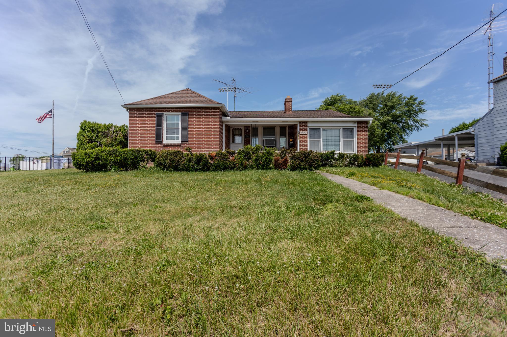 Located in the highly desirable New Oxford Borough, just minutes from New Oxford schools, this solid brick rancher style home offers incredible potential in a prime location. Featuring 3 bedrooms and 1 full bathroom, this property is perfect for buyers looking to build equity and make a home truly their own.
Inside, you’ll find hardwood flooring and a cozy fireplace that adds warmth and charm to the living space. The home has great bones and a functional layout, ready for your personal updates and vision.
Step outside to enjoy the small front porch, or take advantage of the enclosed sunroom—an ideal space to renovate into a relaxing retreat. The property also boasts a large detached garage with an upper level, offering excellent storage or workshop potential, along with a covered carport and spacious driveway providing ample parking.
Conveniently located near schools, shopping, and commuter routes, this home is a rare opportunity in a sought-after area. With a little love and care, this property can truly shine! 2 parcels totaling .52 acre