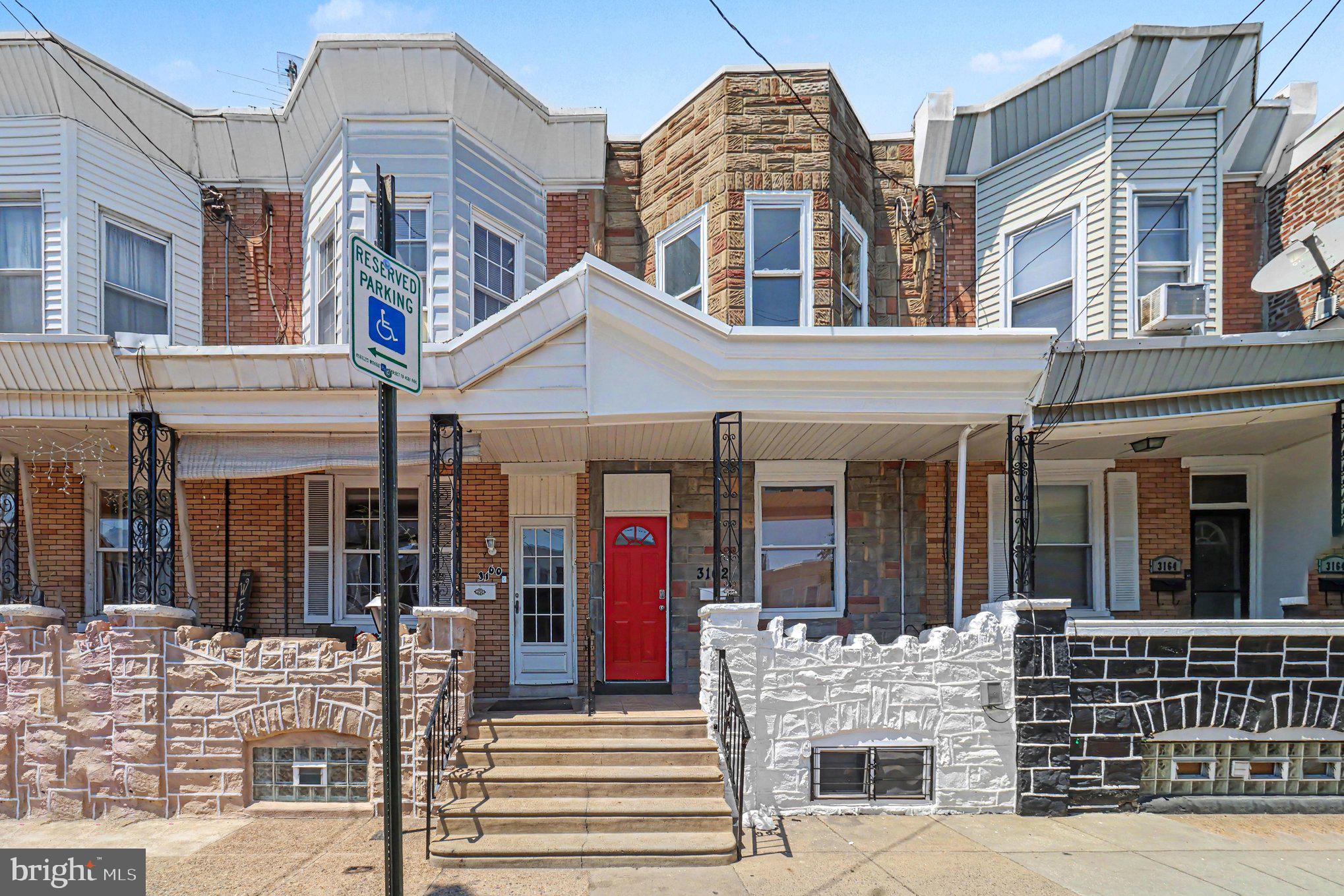 Welcome to this newly renovated 3 Bedroom 1 Bathroom rowhome in the highly desired Port Richmond section of Philadelphia.  This home has been renovated top to bottom.  As you enter you'll find new LVP flooring throughout the main level, fresh paint and plenty of natural light. The stone feature wall adds a focal point to the living room along with a bit of warmth.  As you make your way into the formal dining room you'll have access to the basement  with laundry hook ups and plenty of room, perfect for storage!  Into the kitchen you'll find the fully remodeled space.  New white shaker cabinets, stainless steel appliances with new quartz counter tops and tile backsplash.  The kitchen leads out to the back patio, perfect for entertaining this summer.  On the second floor you'll find three sizable bedrooms with a centrally located full bathroom.  Do not miss. Book your showing today!