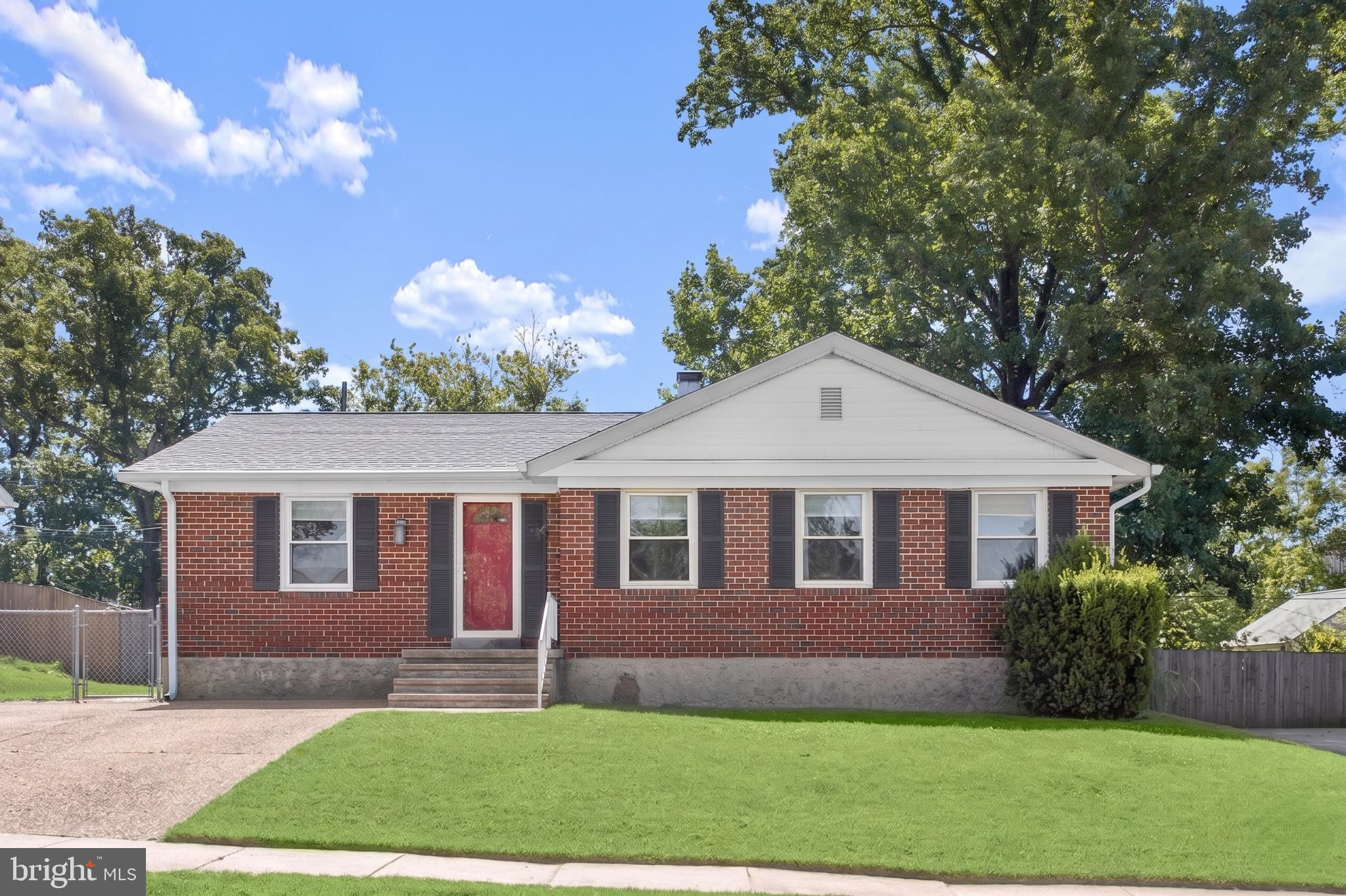Your search for an updated rancher with a spacious backyard ends here. Welcome to 2325 Harford Hills Road, a move-in-ready 4-bedroom, 2-bath home located in the desirable Perring Park neighborhood.
Step inside to an inviting open-concept main level where a sunny living room is enhanced by rich hardwood floors and a versatile neutral color palette. The adjacent eat-in kitchen offers both style and functionality with stainless steel appliances, including a gas range, gleaming quartz countertops, a designer tile backsplash, and a peninsula breakfast bar that provides additional seating and workspace. The dining area is perfectly positioned for everyday living and entertaining, featuring a sliding glass door that opens to the patio and the spacious, fully fenced backyard. Convenient main-level living continues with a primary bedroom that includes an en suite powder room and custom built-in armoire-style storage. Two additional bedrooms, each with matching built-in storage, plus the full hall bath, complete the main level.
The finished lower level expands the home's living space with a large recreation room featuring luxury vinyl plank flooring that adds both durability and comfort. This level also includes a private fourth bedroom, a full bath, and a utility room with a washer and dryer.
Recent improvements provide added peace of mind and include newer upper-level windows, a renovated kitchen with updated appliances, hardwood flooring, roof, and fencing. The water heater was replaced in 2023.
Combining thoughtful updates, flexible living space, and a convenient location near I-695, I-95, shopping, dining, and everyday amenities, this home offers an exceptional opportunity to enjoy comfortable living in an established neighborhood.

Note:  Select interior photos have been virtually staged.