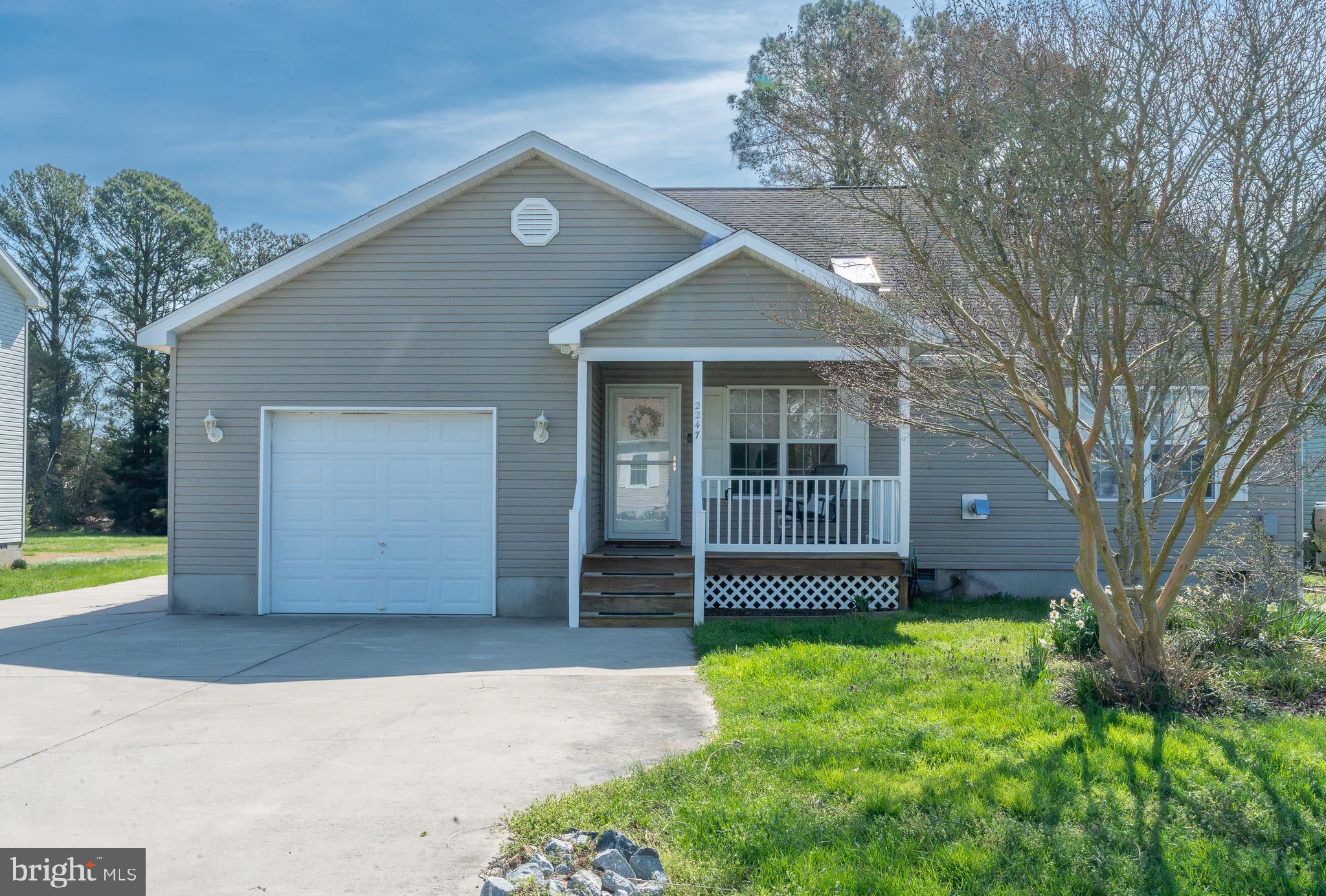 Welcome to your coastal retreat in Captain’s Cove Golf & Yacht Club, nestled in the charming waterfront community of Greenbackville, Virginia. This beautifully maintained 3-bedroom, 2.5-bath home offers the perfect blend of comfort, style, and relaxed coastal living.
Step inside to a bright and airy interior, enhanced by stunning skylights that flood the home with natural light. The thoughtfully designed layout features durable and stylish LVP throughout the main living areas, while the bedrooms offer cozy carpeting for added comfort.
The home’s inviting bathrooms include a luxurious soaking tub, perfect for unwinding after a long day. Each space has been designed with comfort in mind, creating a warm and welcoming atmosphere throughout.
Outside, you’ll find a spacious outdoor living area ideal for entertaining, relaxing, or simply enjoying the peaceful surroundings. Raised garden beds provide the perfect opportunity to grow your own flowers, herbs, or vegetables making this home especially appealing for nature lovers and those who appreciate outdoor living.
Additional highlights include a garage equipped with generator hookup, offering peace of mind and added convenience during power outages.
Located in the sought-after Captain’s Cove Golf & Yacht Club community, residents enjoy access to scenic hiking trails, water access, and convenient boat slips, perfect for boating, kayaking, and exploring the natural beauty of the Eastern Shore. Ideally situated just 30 minutes from Chincoteague Island and 45 minutes from Ocean City, Maryland, you’ll have easy access to beaches, dining, and coastal attractions while still enjoying the peace and privacy of your own retreat.
Whether you’re searching for a full-time residence, vacation getaway, or investment property, this home offers a unique opportunity to experience the best of coastal and outdoor living.
Schedule your private showing today and discover all this coastal gem has to offer!