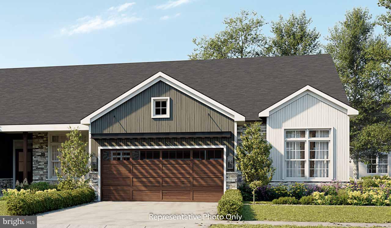 UNDER CONSTRUCTION Estimate Completion March 2024: This 1-story end-of-row townhome in the 55+ community of Cortland Park includes a 2-car garage and 10 ft ceilings. Stylish vinyl plank flooring flows throughout the main living areas. To the rear of the home is the spacious owner’s suite with an expansive closet and private bathroom with double bowl vanity and 5’ tile shower. The kitchen is well-appointed with stainless steel appliances, heightened cabinets, and quartz countertops with tile backsplash. Sliding glass doors off the family room lead to the patio. The family room boasts a cathedral ceiling and a cozy fireplace with stone surround. An additional bedroom, full bathroom, and study are located towards the front of the home. Sales Center Hours: Tuesday-Saturday 11-5pm and Sunday 12-3pm * All prospects must register their realtor at the first visit.