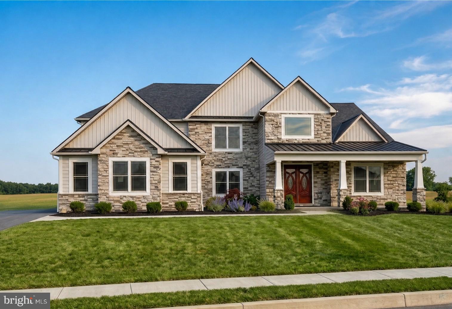 Welcome to Green Valley North!   Incredible custom homes by Grande.     Some  of the photos are virtually staged, but you still have time to make your selections.     Whether you choose modern, farmhouse, mid-century or coastal, this magnificent home is ready for you to make the final design.   
Green Valley North, phase II is now open, featuring beautiful large lots to choose from.  
Each homesite sits on 1+acre surrounded by farmland and rolling hills.
Call us to start the process of designing your dream home today!