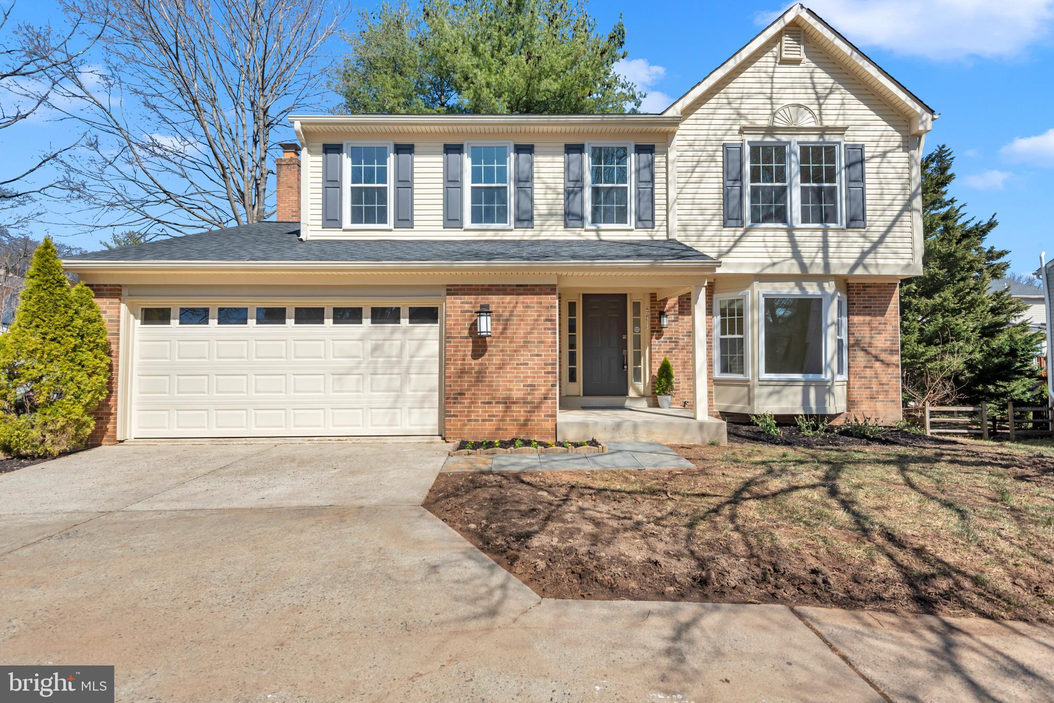 Fully renovated detached luxury home with a fully finished basement. This beautiful property features brand-new windows, a newer roof, a 2024 HVAC system, and a brand-new water heater, along with stainless steel appliances throughout the kitchen.

Located in the heart of Germantown, just minutes from I-270, Montgomery College, and Route 355, this home offers exceptional convenience. It is within walking distance to the local elementary school, parks, community pool, and tennis courts—perfect for any lifestyle.

The home offers a traditional and functional floor plan ideal for both daily living and entertaining. The main level features a formal living room, formal dining room, eat-in kitchen, and a cozy family room with a fireplace. Bay windows bring in abundant natural light and create a bright, spacious, and elegant atmosphere. Skylights in the living room allow you to enjoy snowy or rainy days while filling the space with natural light.

The kitchen features a clever layout with a pantry for baking essentials and snacks, ample upper and lower cabinet storage, granite countertops, stainless steel appliances, a window over the sink, and a casual dining area with double windows—perfect for everyday gatherings and family meals.

The main level was freshly painted this year. Enjoy summer evenings on the deck with a privacy screen, relax on the patio below, or let pets run freely in the fenced backyard.

Parking is convenient with a two-car garage and private driveway—a valuable feature compared to the shared driveways common in the neighborhood.

The primary suite includes a deep walk-in closet, vaulted ceilings, and a charming window seat. The private primary bathroom has been completely renovated this year and features double sinks, an expansive mirror, and a brand-new shower, flooring, and toilet.

Laundry is conveniently located on the upper bedroom level, making daily routines easier while keeping laundry out of guest areas.

The walkout basement is fully finished with brand-new carpet and includes a full bathroom, office, multiple storage closets, a utility area, and two flexible living spaces perfect for a family room, gaming area, playroom, gym, or craft space.