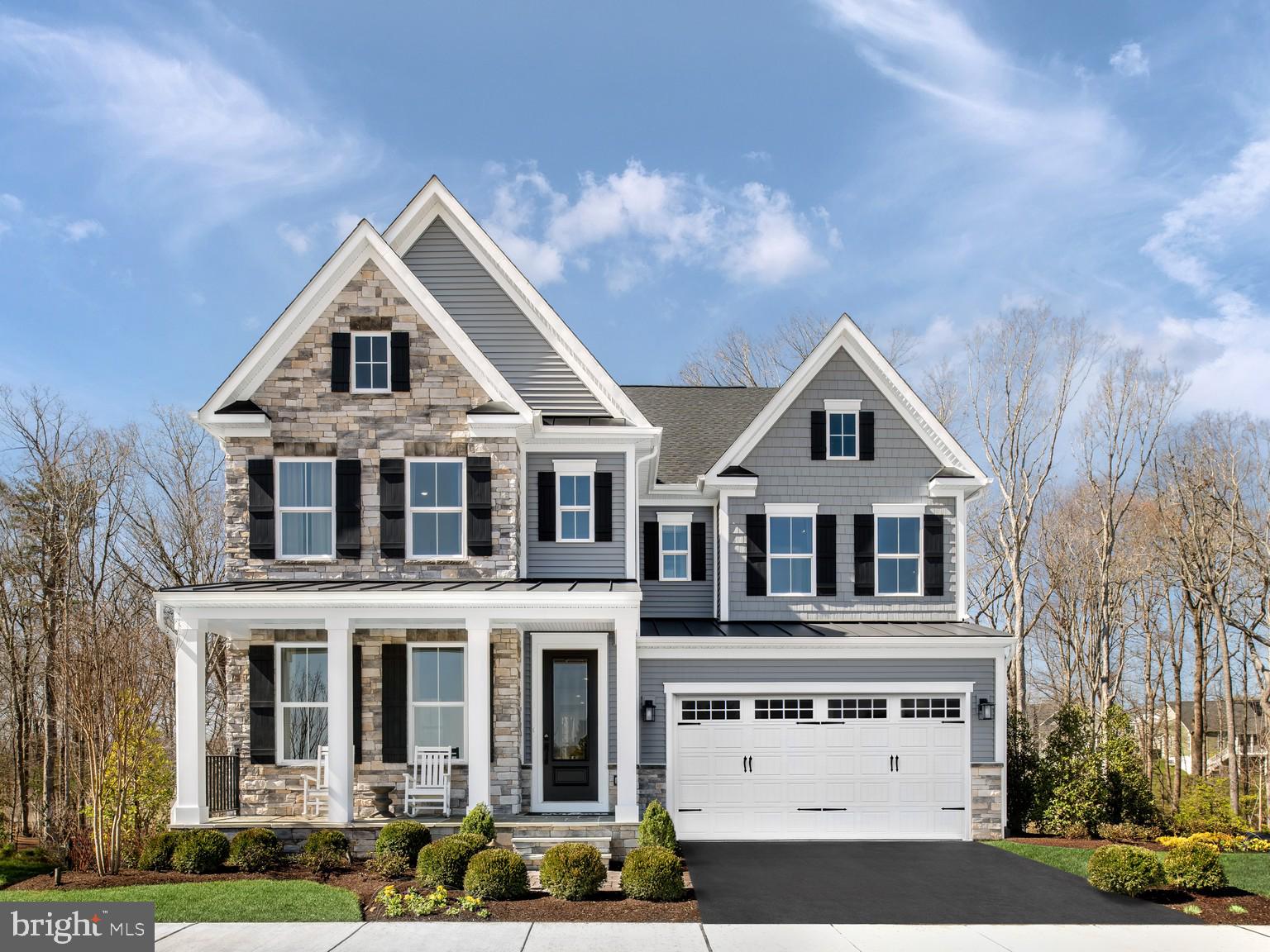 NVHomes at Two Rivers for ALL Ages. The Treviso floorplan is a luxury single-family home that offers an entry foyer with adjoining private study and formal dining room. Off the 3-car garage, a family entry with a walk-in pantry and built-in arrival center leads you to an open layout where the gourmet kitchen overlooks the family room and breakfast area. Then head outside to a stunning rear covered porch that boast an outdoor fireplace where you can enjoy mature trees and wooded views. .A 2nd floor loft leads to 3 secondary bedrooms with walk-in closets and en-suite baths. Your opulent owner’s suite is highlighted by 2 spacious walk-in closets and a spa-like owner's bath. Contact NVHomes Sales Team for more information!