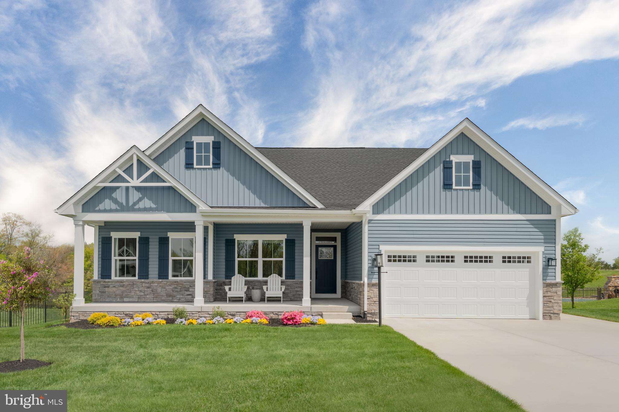 The to-be-built Cumberland single-family home, at Heritage Overlook, features so much space and style. A cozy covered entry says ‘welcome home' to all who enter. Through the foyer, the spacious great room is waiting to host the next family game night or gathering. The floor plan flows seamlessly into the gourmet kitchen, dining area and included covered rear porch. When peace and quiet beckon, 3 bedrooms are steps away. The luxurious, main-level owner's suite features 2 walk-in closets and access to the rear porch.  Finish the basement for more entertaining space and add an optional bonus suite upstairs for more living area. You'll love coming home to The Cumberland. Heritage Overlook is a unique community located in the highly sought after Greencastle-Antrim school district. Enjoy the tranquility of a well-established neighborhood, conveniently situated just minutes away from all your daily needs. Seamless access to Rt. 11, Rt. 16 and I-81 places you just minutes from charming downtown Greencastle, where you’ll find tons of locally owned shops, restaurants and cafes.  Hagerstown and Chambersburg are a mere 15-min. drive away offering a variety of additional shopping and dining options.  Discover the upscale living you’ve been dreaming of with ample space for entertaining family and friends.  Spacious ¼ acre, and larger, homesites. Come home to Heritage Overlook!  Notes: Homesite premiums may apply, photos are representative only. Model/Sales Center: 1576 Shannon Drive South, Greencastle, PA  17225.  Basement homesites available, as well.