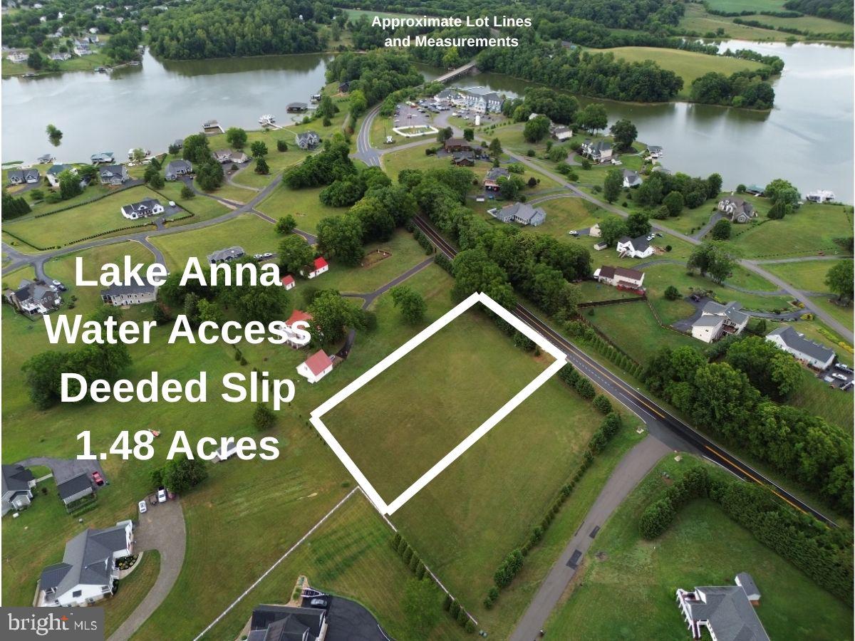 Welcome to the ultimate Lake Anna lifestyle! This spectacular, cleared 1.4-acre water access lot is ready to turn your dream home into a reality. This property includes a coveted deeded boat slip, giving you instant access to endless days of boating, fishing, and lake fun.

The location is unmatched, situated across from the popular Tim's at Lake Anna restaurant. Whether you are hopping in the boat for a waterfront lunch, enjoying a sunset cruise, or exploring nearby local hotspots, everything you need for a relaxed lakeside retreat is right at your fingertips. Whether you are planning a full-time residence or a weekend getaway, this lot offers the perfect canvas for your next chapter.

Looking for more land or a huge home with a garage & workshop? Look no further, Lot 18 Long View Dr and 8303 Zachary Taylor Hwy are adjacent to this property and for sale.