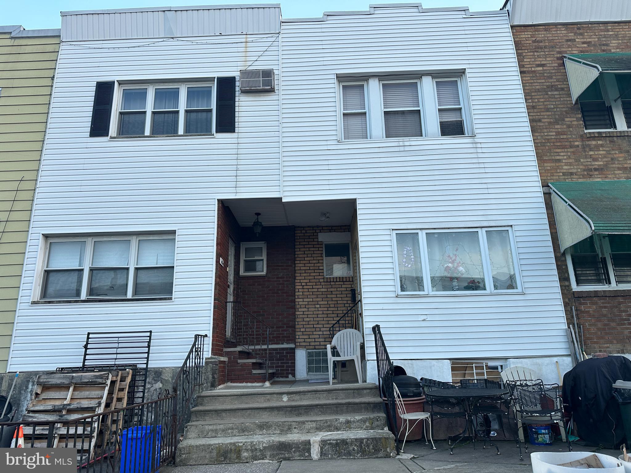 The property features the rare convenience of off-street parking in South Philly, Inside, you will find hardwood flooring throughout , nice layout , and a fully finished basement , offering additional living space. The property is currently tenant-occupied on a month to month lease.