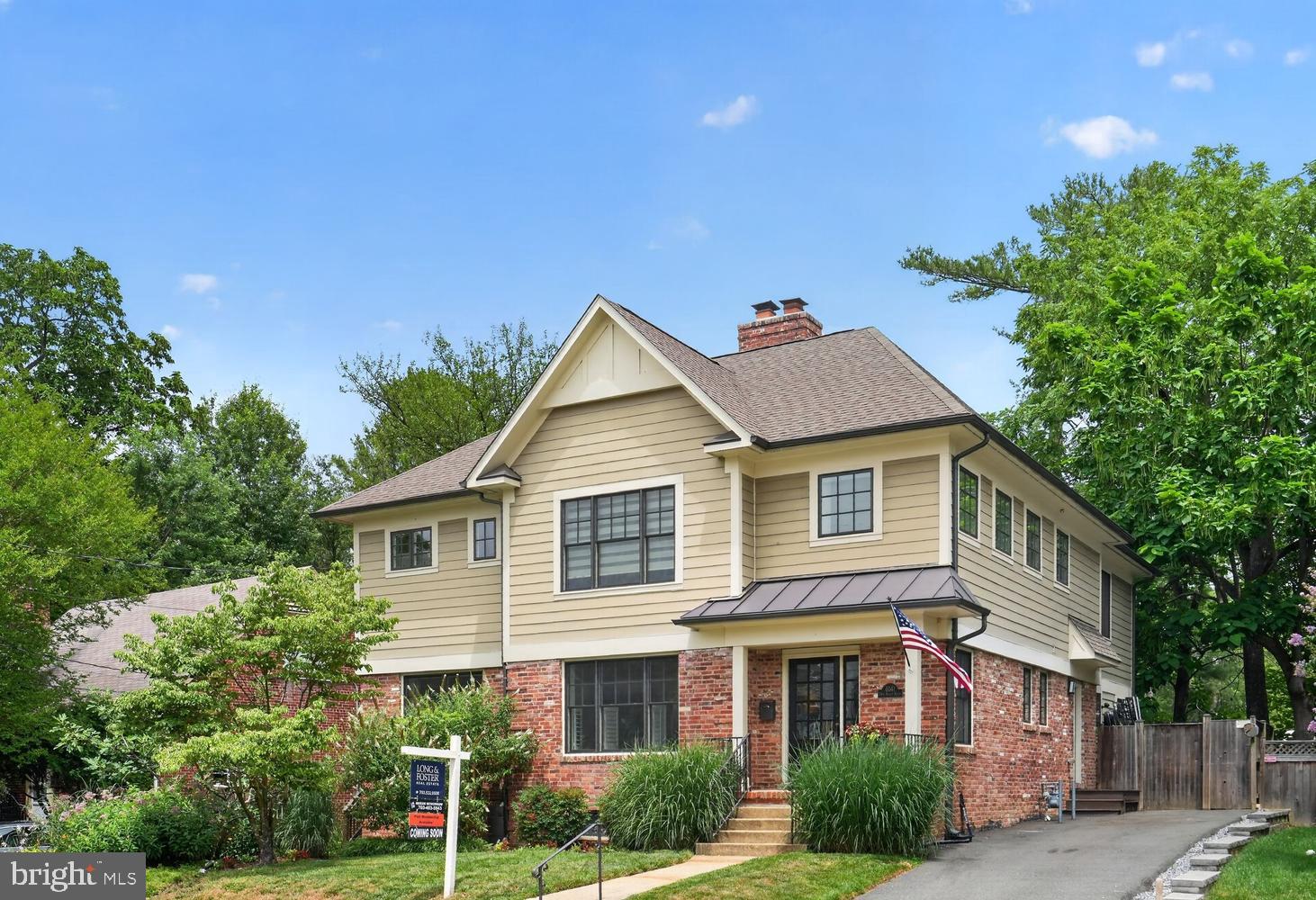 Nestled in sought-after Leeway Overlee, this stunning craftsman/farmhouse was taken to the studs in 2013 and completely reimagined with discriminating craftsmanship, a thoughtful addition, and finishes that feel both timeless and fresh. Originally a 1950s three-bedroom, it was transformed into a 6-bedroom, 5.5-bath residence spanning 3,972 finished square feet across three levels, with an additional 1,086 square feet of unfinished build-out potential. Included is a private in-law suite for guests, au pair or generational living.
And then there is the rare opportunity that cannot be overstated: with an offer satisfactory to the sellers, the seller may transfer their membership to OVERLEE COMMUNITY ASSN, a beloved private pool club featuring four pools and swim, dive and synchronized swimming teams, with a waitlist exceeding 10 years. It is like having a pool in your backyard!

Every surface reflects meticulous renovation. Hardwood floors in Jacobean stain run throughout the top two levels, refinished in 2026. SW Shoji White walls with bright white trim, craftsman flat-stock casing, and custom Shiloh cabinetry appear throughout. Infrastructure is equally solid: 200-amp electrical, copper plumbing, architectural shingle roof, 2-zone heat pump HVAC, and gas water heater.

A large foyer sets the tone with a graceful staircase and wood-burning fireplace anchoring the living room. A pocket door reveals the in-law suite — an approximately 400-square-foot self-sufficient residence with private entrance, full kitchen, stacked Bosch washer/dryer, full bath with step-in shower, and direct access to the rear screened porch. (Not an ADU.)

The great room is where this home truly shines. The gourmet kitchen features Fantasy Brown hard marble countertops, custom cabinetry with under-cabinet lighting, a 6-burner double-oven convection gas range with griddle and pot filler, and a center island with prep sink and ample seating. The kitchen flows into dining and family room areas, with sliding doors to the rear screened porch, deck, and 5-seat hot tub. A mudroom with five cubbies completes the level.

Upstairs, an open workspace serves as homework station or home office. Two bedrooms share a hall bath with double vanity and shower/tub combo; both have large walk-in closets. A third en-suite bedroom features a whimsical subway-tiled bath. Upper-level laundry with LG washer/dryer, sink, counter, and cabinets.

The primary suite is a genuine retreat with a large walk-in closet, bonus closet, and spa bath featuring a dual-head shower, double vanity, separate water closet, and extended-length Bain Ultra Thermomasseur tub with LED Chromotherapy. Ahhhhhh.

The finished basement (600 sq ft) offers a newly carpeted rec room (plumbed for a wet bar!), legal bedroom, and full bath. Two unfinished spaces (1,086 sq ft) offer extraordinary build-out potential with a separate exterior door to the backyard.

The rear screened porch connects indoors to a stained wood deck, hot tub, and fully fenced turfed backyard with shed, garden beds, and patio with outdoor furniture (can convey). A back gate opens directly to Overlee Community Association.
Walk to Westover and Lee-Harrison Shopping Centers and East Falls Church Metro (Orange/Silver Lines). Minutes to I-66, Beltway, and Dulles Toll Road. 20 minutes to DCA, 30 to IAD.

This home is for those who’ve decided the good life happens poolside. With a satisfactory offer, the seller may transfer Overlee membership to the buyer, granting access to a community most spend years waiting to join. It’s not just a house, it’s a LIFESTYLE.

Owner/agent.