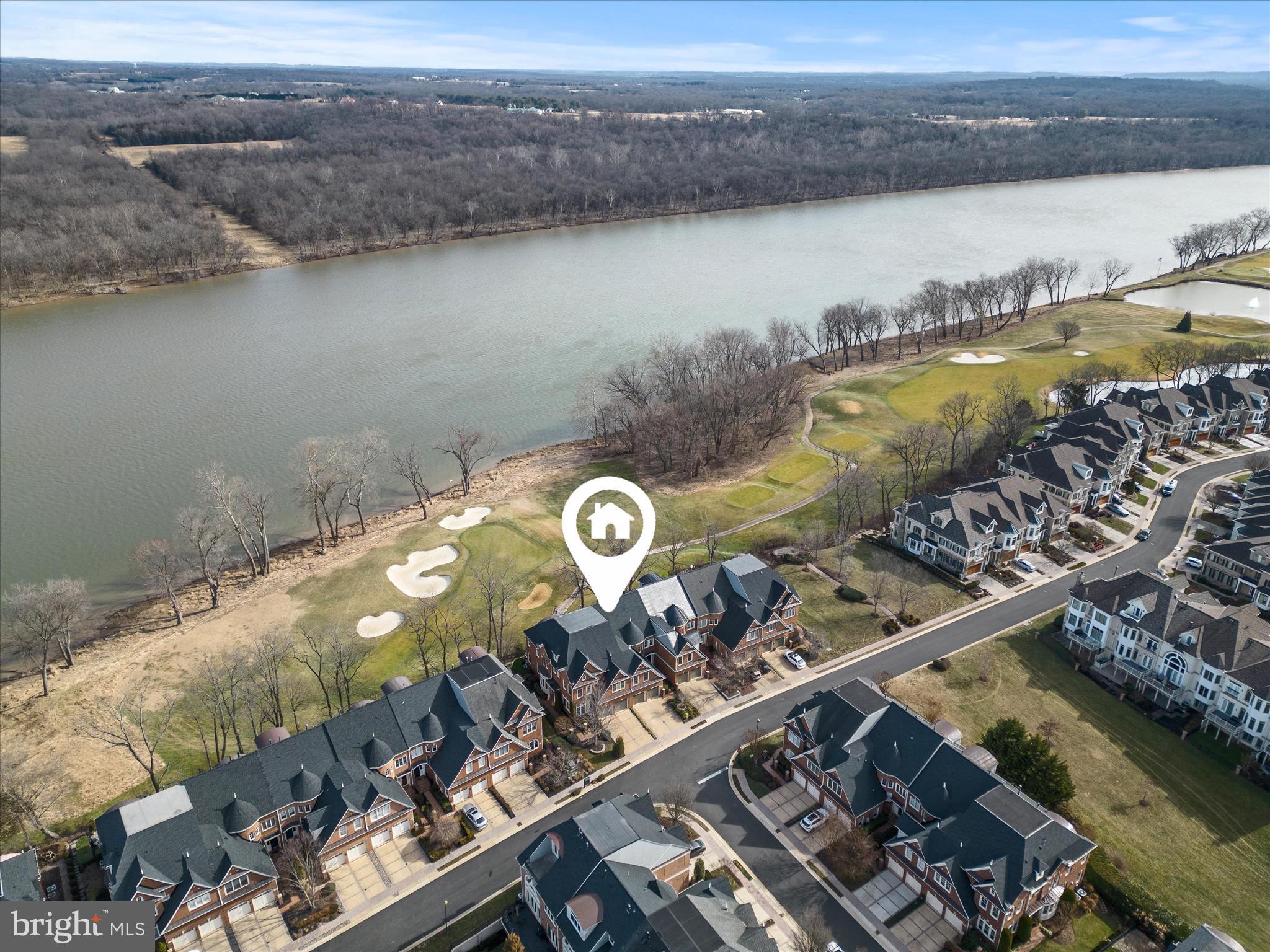 Unparalleled Potomac River and Golf Course Views—A True Gem in River Creek. Nestled in the exclusive, gated River Creek community, this meticulously customized and updated home offers one of the best 
year-round Potomac River views in the DMV. With resort-like amenities, this one-of-a-kind property provides an unmatched lifestyle. Enjoy stunning, year-round views of the Potomac River from the expansive floor-to-ceiling windows in the living room, the main-level deck, the serene primary bedroom, and the third floor viewing deck—complete with a motorized awning for shade on sunny days. Entertaining is effortless in this home, featuring a soaring two-story living room with a new designer gas fireplace, an updated gourmet kitchen, a formal dining room, multiple living spaces, a stylish bar, and a home theater. The main level also boasts a newly custom-built library/office, a new chic powder room, 
and a spacious breakfast area. The elegant primary bedroom on the second level is a true retreat, offering sweeping views of the Potomac and a spa-like en-suite bath. Three additional bedrooms each have private, 
renovated bathrooms, ensuring comfort and privacy for all. Recent updates also include a new Carrier air-conditioner and furnace, a new roof (2023), and a new electric car charging station. The community offers world-class amenities just steps from your door, including golf, tennis, pickleball, swimming pools, a 
clubhouse with an award-winning chef, basketball courts, a fitness center, and miles of scenic trails. Boat racks and a boat launch with dock provide the perfect way to enjoy the river, while resident garden plots and picnic areas offer serene outdoor spaces to unwind. Located just minutes from Historic Downtown Leesburg, top-tier healthcare, and 20 minutes from Dulles Airport, this home is ideally situated for both tranquility and convenience. Less than an hour to the Nation's Capital, it offers the best of both worlds.
 Private tours by appointment only.