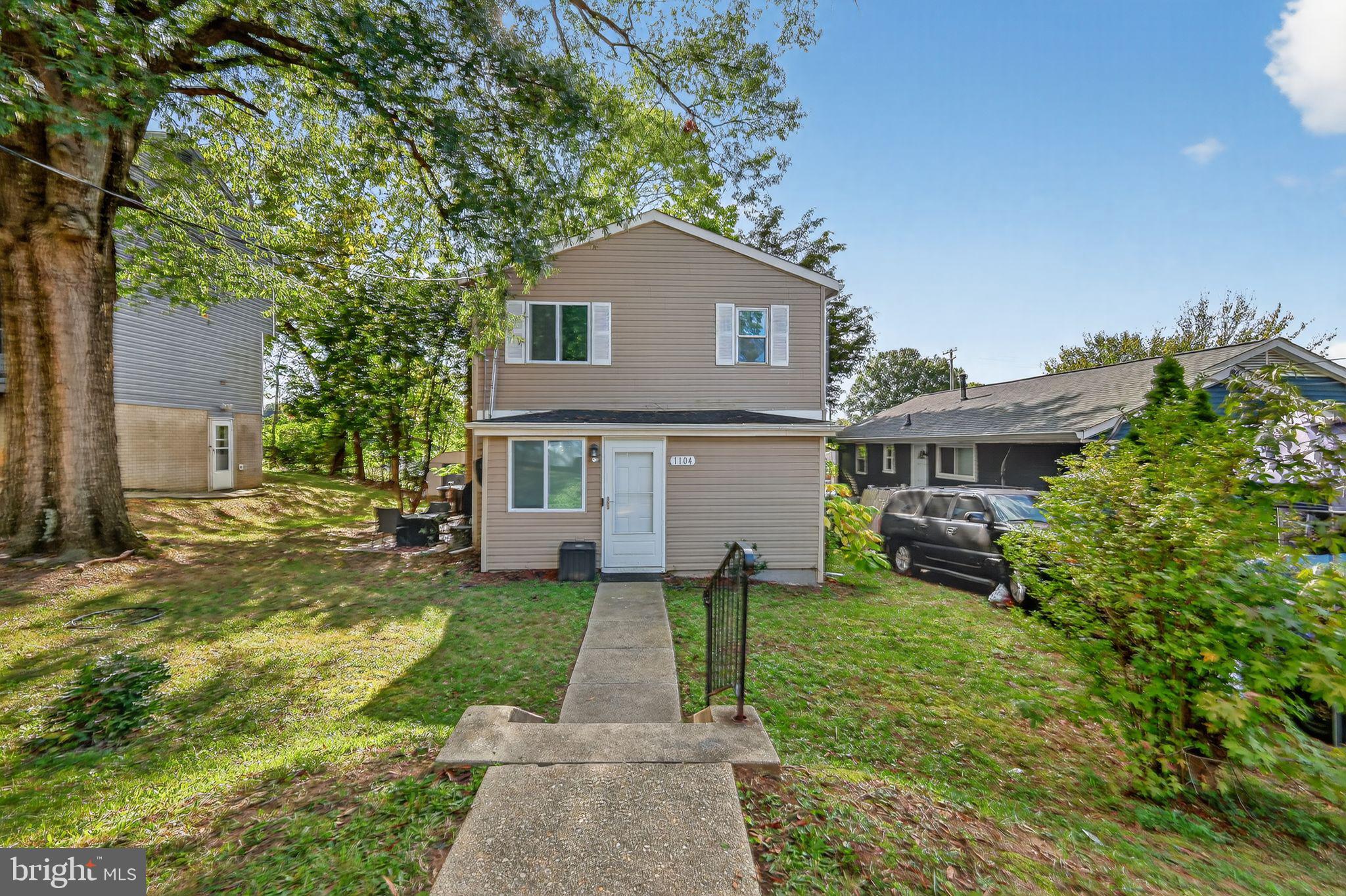 Fully renovated home with modern finishes in a quiet cul-de-sac. 
This upgraded and extended single-family home in Landover offers 5 bedrooms and 3.5 baths across 2 spacious levels, designed for today’s lifestyle. 
The main floor features a spacious living room with recessed lighting, a modern kitchen equipped with wood cabinetry, granite countertops, and stainless steel appliances, as well as a dining area. The kitchen also provides direct access to the backyard, making indoor-outdoor living easy.
Two large bedrooms and a full bathroom complete the main level. A half bath and a convenient laundry room with a washer and dryer add extra functionality.
Upstairs, a versatile sitting area leads to the owner’s suite, featuring a walk-in closet and a private full bathroom, providing ample space to unwind. Three additional bedrooms and two updated full bathrooms provide comfort for family and guests. Every bathroom has been completely updated, including tile, vanities, showers, and fixtures for a modern look.
Recent improvements also include windows, central air conditioning, and a roof.
Located just minutes from Washington, DC, this move-in-ready home delivers space, style and convenience.