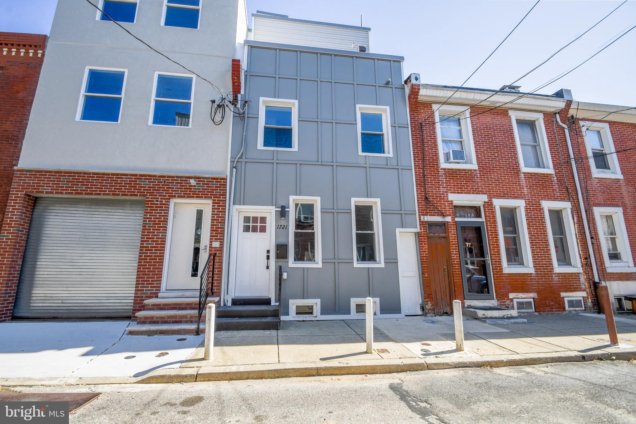 Welcome to 1721 S Orianna St – Where Modern Meets Classic in the Heart of South Philly!

Step into this beautiful Open-concept, 3-bedroom, 2-bathroom home with recessed lighting throughout. This home is truly move-in ready offering a bright open floor plan.

The main level greets you with recessed lighting, ceiling fans, and an airy layout that flows seamlessly from the spacious living area to a sleek kitchen, perfect for cooking and gathering. Just off the kitchen, is a private backyard space for sumer BBQ's. Upstairs, on the second floor, there are 2 generously sized bedrooms and a full bath. The entire third floor is dedicated to a luxurious primary suite. Enjoy the privacy of your own sanctuary, complete with a walk-in closet and a spa-like ensuite bathroom—your personal retreat after a long day.

Stay comfortable year-round with central air conditioning and gas heat.  The unfinished basement offers ample storage, washer and dryer, or future potential to finish as you see fit.

Located in one of Philadelphia’s most desirable neighborhoods. the vibrant South Philly community, you're just minutes from shopping, dining, parks, and public transit.

Don’t miss this opportunity to own a stylish, spacious home in a prime location. Schedule your private tour today and see what makes 1721 S Orianna St truly special!