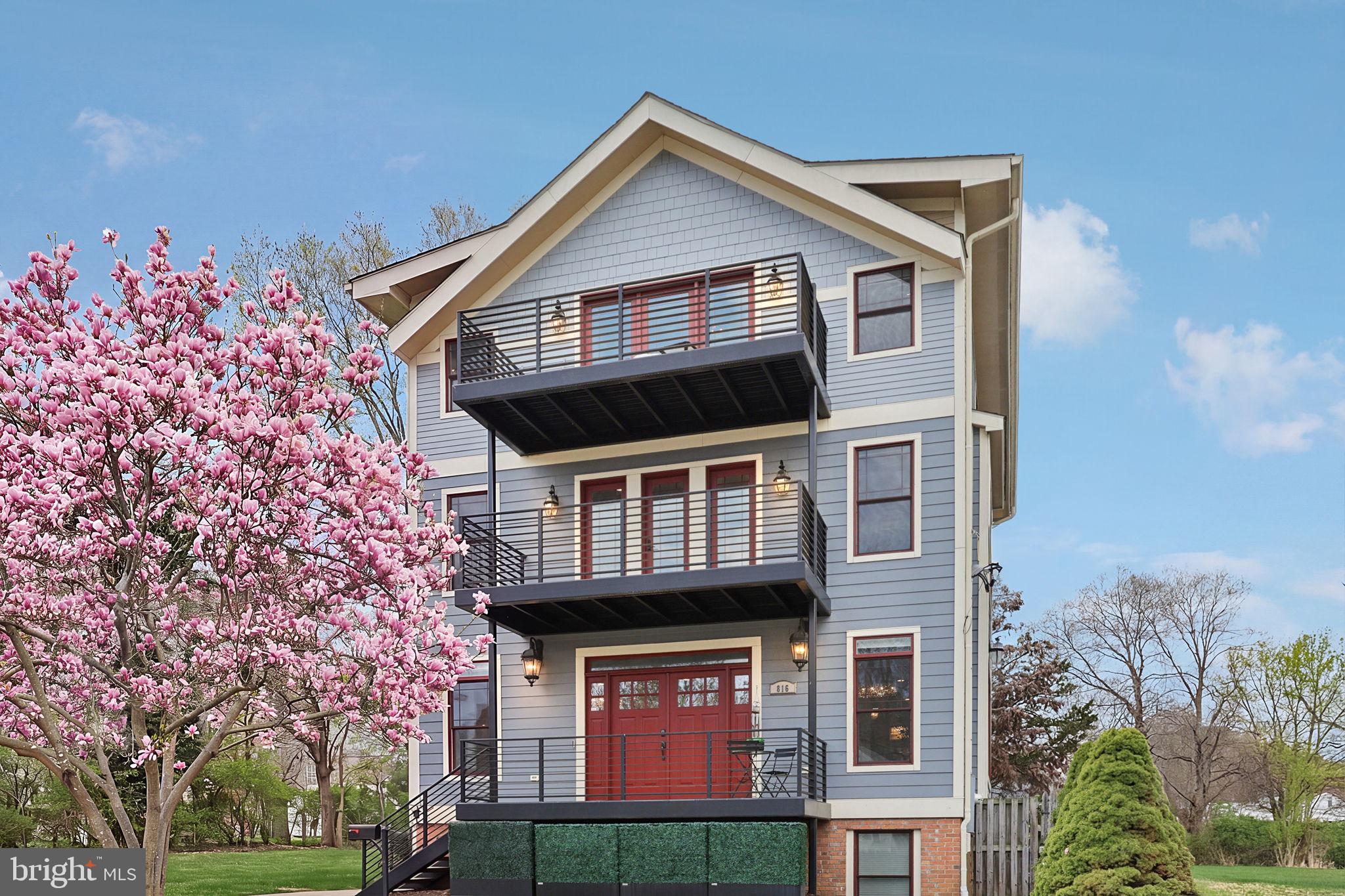 RARE 5,000+ sq ft custom home in friendly Penrose neighborhood 2 miles to Washington DC, Clarendon, Pentagon City,  & Reagan Nat. Airport—(rated A+ from Niche.com) w/ multiple kitchens, private suites, DC skyline views, parking for 10, multigenerational living and privacy for long-term guests.  Designed by local renowned architect Gavin Nichols, this home is solidly built to last- delivering space, durability, & a layout built for how people truly live today--10 min walk to highly rated Montessori Public School of Arlington & Arlington Tech High School & Brand NEW Grace Hopper Center, local restaurants, shops, parks, Giant grocery store, Starbucks, and more!
*Custom-built four-level residence with 5,043 sq ft of finished living space, designed by renowned architect Gavin Nichols for      flexible, high-end living.
*Six bedrooms and five baths (4 full, 1 half), including private bedroom suites and generous walk-in California closets throughout the home.
*Easy access to downtown DC, Clarendon, National Airport (DCA), and the Pentagon for straightforward commuting in every direction.
*Main gourmet kitchen with imported Italian granite and quartz countertops, high-end stainless steel appliances, Wolf double ovens, large island, and abundant storage. Include wet bar that extends from kitchen to dining room.
*Fully finished walk-out lower level with separate entrance, full kitchen, bedroom, bath, and large storage— can act as its own self-contained suite for guests, au pair, or auxiliary living space.
*Upper-level entertainment and recreation room with DC skyline views and a vantage point for fireworks.
*Spa-inspired wellness bath with steam/sauna-style shower and body jets.
*Brazilian cherry hardwood and tile flooring, three gas fireplaces, and abundant natural light.
*Priced at $1,850,000, or approximately $367 per square foot, offering substantial value for a custom, architect-designed home.
*Home warranty offered & sellers are flexible with move in dates & open to negotiations