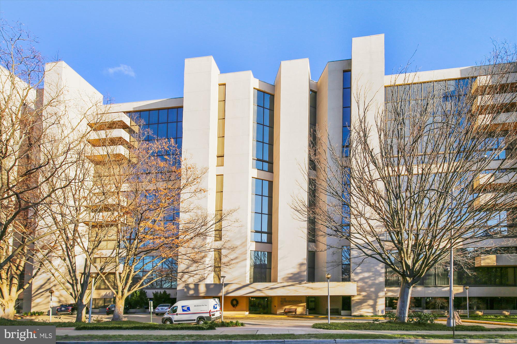 Large 2 bedroom 2.5 bathroom unit at the Representative in Arlington, VA.  2 Assigned garage spaces, water and trash included with the rent. Both bedrooms are ensuite. Ample balcony. Separate Dining area and living room. Washer and dryer in the unit. Association amenities: Swimming pool, Fitness Center, Party Room, Concierge, elevator and storage unit. No pets. Conveniently located near metro, shops and restaurants, Must see! Available 06/10/2025.