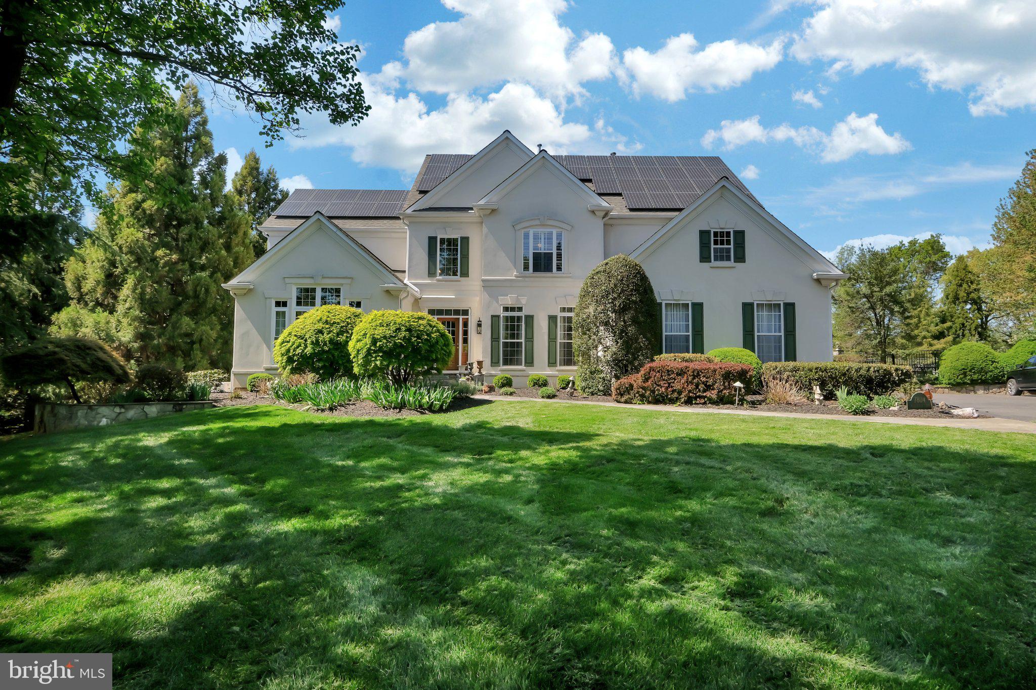 Welcome to this exceptional, well-loved, meticulously maintained home located just outside the Laytonsville area, where thoughtful upgrades and fine craftsmanship shine throughout. From the moment you step into the grand two-story foyer with gleaming hardwood floors, you’ll notice the impressive upscale—every room in this home is generously sized and filled with natural light. To the left, a stunning private office features a large window (some of the windows are triple-paned and updated) with serene views, creating the perfect workspace. The luxurious main-level owner’s suite is a true retreat, showcasing tray ceilings, rich wood flooring, and expansive windows overlooking the beautifully landscaped backyard. The spa-like ensuite bath has been fully updated and includes a seamless glass shower, soaking tub, dual walk-in closets, custom cabinetry, designer lighting, and granite countertops. To the right of the foyer, an elegant formal dining room provides the perfect setting for entertaining. Straight ahead, the dramatic two-story family room features a striking double-sided gas fireplace and opens to a screened-in porch with Trex decking, a wood-paneled ceiling, and a ceiling fan—ideal for indoor-outdoor living. The gourmet kitchen is a chef’s dream, complete with an eight-burner gas range, double ovens plus an additional wall oven, two dishwashers, a large quartz island, abundant cabinetry, and every high-end feature you could ever desire. Additional highlights include a spacious walk-in pantry, a dry bar, and a well-appointed laundry room with two washers and two dryers. A three-car garage adds even more convenience.  The fully finished lower level offers incredible versatility, including a large recreation room, a bedroom with scenic backyard views, and a Jack-and-Jill bathroom. A secondary kitchen with refrigerator, sink, and dishwasher makes this level perfect for guests or multi-generational living. You’ll also find a dedicated gym with sauna, ample storage, and an additional flexible space ideal for a second office or fitness area with abundant natural light.  Upstairs, four oversized bedrooms provide comfort and privacy. Two share a bathroom, while the other two have their own private baths (most updated). One bedroom features a charming cedar closet. A unique bridge overlooks the family room below, adding architectural interest, along with a plant shelf feature above the main living space. Step outside to your private backyard oasis, complete with multiple patios, extensive hardscaping, a heated in-ground pool, hot tub, large shed, invisible fence, and lush landscaping—perfect for relaxing or entertaining. With triple-pane windows, custom window treatments, crown molding, ceiling fans, and high-end carpentry details throughout, this home offers a rare combination of luxury, comfort, and quality. Sellers own outright the 60 solar panels, and the cost savings have been substantial.  The schools are in the process of redistricting the secondary schools. Please verify with the County what schools they will feed into in the upcoming years. This is a must-see. This home accentuates homeowner pride.