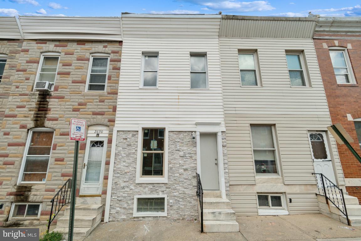 Welcome to 2688 Dulany Street in Baltimore.   The expansive main level boasts gleaming hardwood floors and welcomes you at the front entrance throughout the entire level.   Just renovated and move-in ready, this home offers 3 Bedrooms upstairs along with 1 Full Bathroom.  The Lower Level of the home is unfinished yet offers 9+ foot ceilings - perfect for storage or future finished living space.  All new Roof, HVAC, Electrical, HWH and more.   Fenced in Rear Yard with upper rear BR balcony.  Don't hesitate on this one - schedule a showing today!