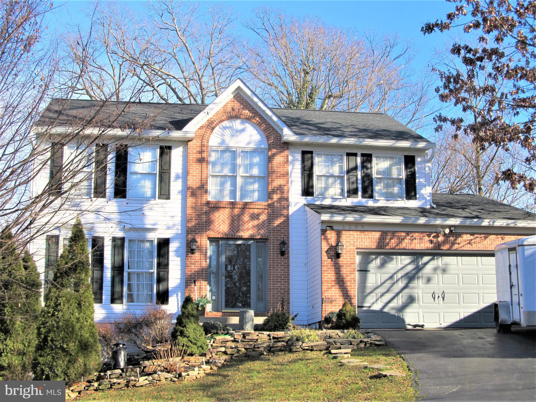 First time on the market!! Spacious colonial in sought after community of Linthicum Heights!   This home features 4 bedrooms, 2-1/2 baths, separate dining room, open floor plan for kitchen, kitchen nook and family room!  Also offering an additional room on first floor perfect for in-home office,  den, playroom or whatever suits your needs!  Roof and gutters approx 1 year old;  HVAC replaced approx 3-4 years ago!  Walk-out basement is partially finished but lots of space to suit your imagination!  Over-sized 2-car garage!  Enjoy spending time on the covered rear porch or open deck!  This home just awaits your personal touch! Nestled  on quiet cul-de-sac but convenient to most major routes!  Easy commute to Ft Meade, Northrup Grumman and NSA!