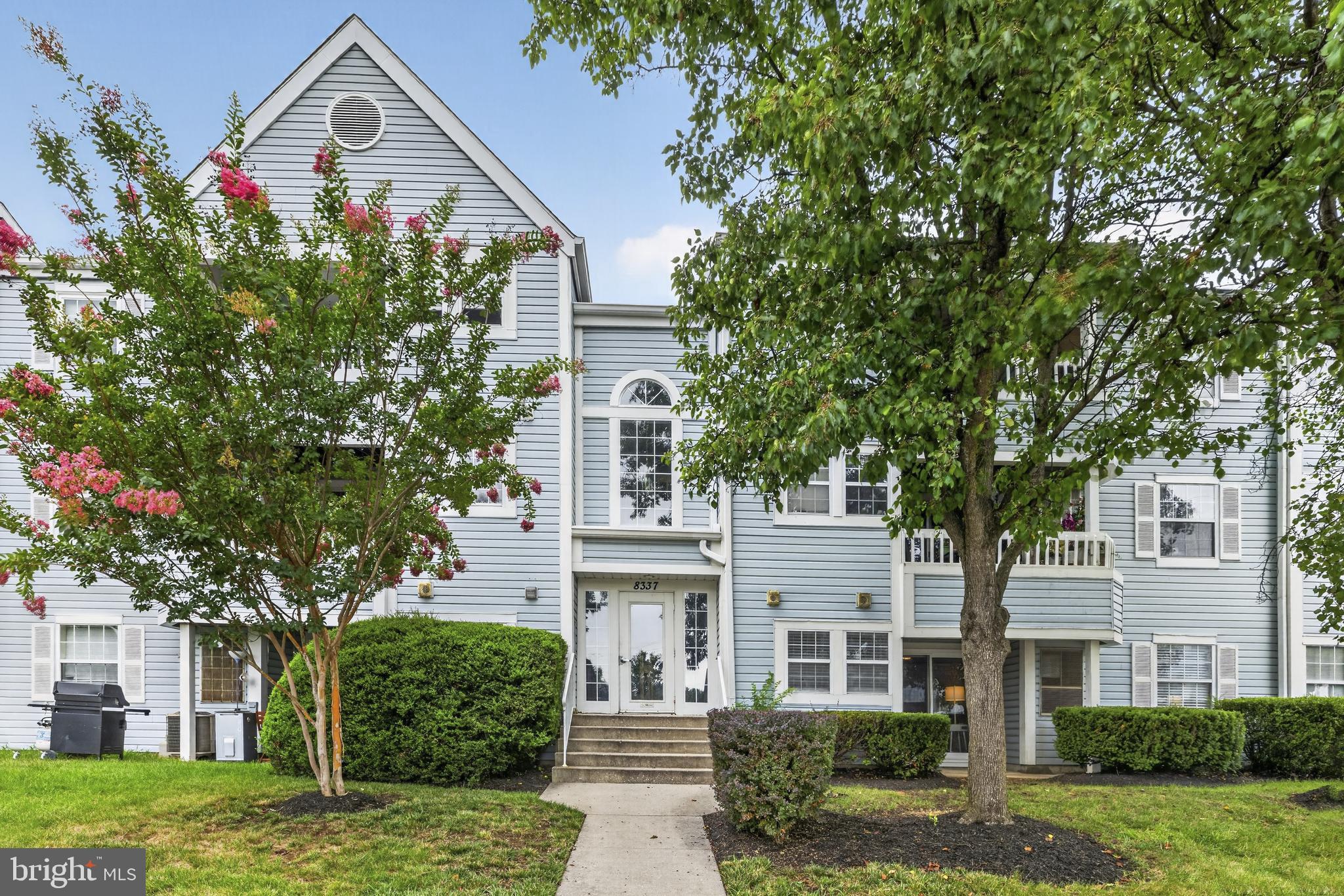 Welcome home to this beautifully updated 2-bedroom, 2-bath condominium in the desirable Village of Montgomery Run. Freshly painted and featuring new luxury vinyl plank flooring throughout, this move-in ready home offers a bright, inviting interior with thoughtful updates, including a new HVAC system (2024), water heater (December 2023), newer in-unit washer and dryer (approximately 3 years old), and a replaced patio sliding door. The spacious primary suite easily accommodates a king-sized bed and features a private en-suite bath and walk-in closet, while the second bedroom comfortably fits a queen-sized bed, making it ideal for guests, a roommate, or a home office. The functional floor plan includes a separate dining area, an entry foyer with a pantry and additional closet storage, and a generous living room that opens to a private patio, creating the perfect space to relax or entertain. Enjoy the convenience of a secured building entrance and an unbeatable Ellicott City location in sought-after Howard County, offering exceptional quality of life with easy access to major commuter routes, shopping, dining, parks, and everyday conveniences. This turnkey home combines modern updates, comfortable living spaces, and a location that's hard to beat.