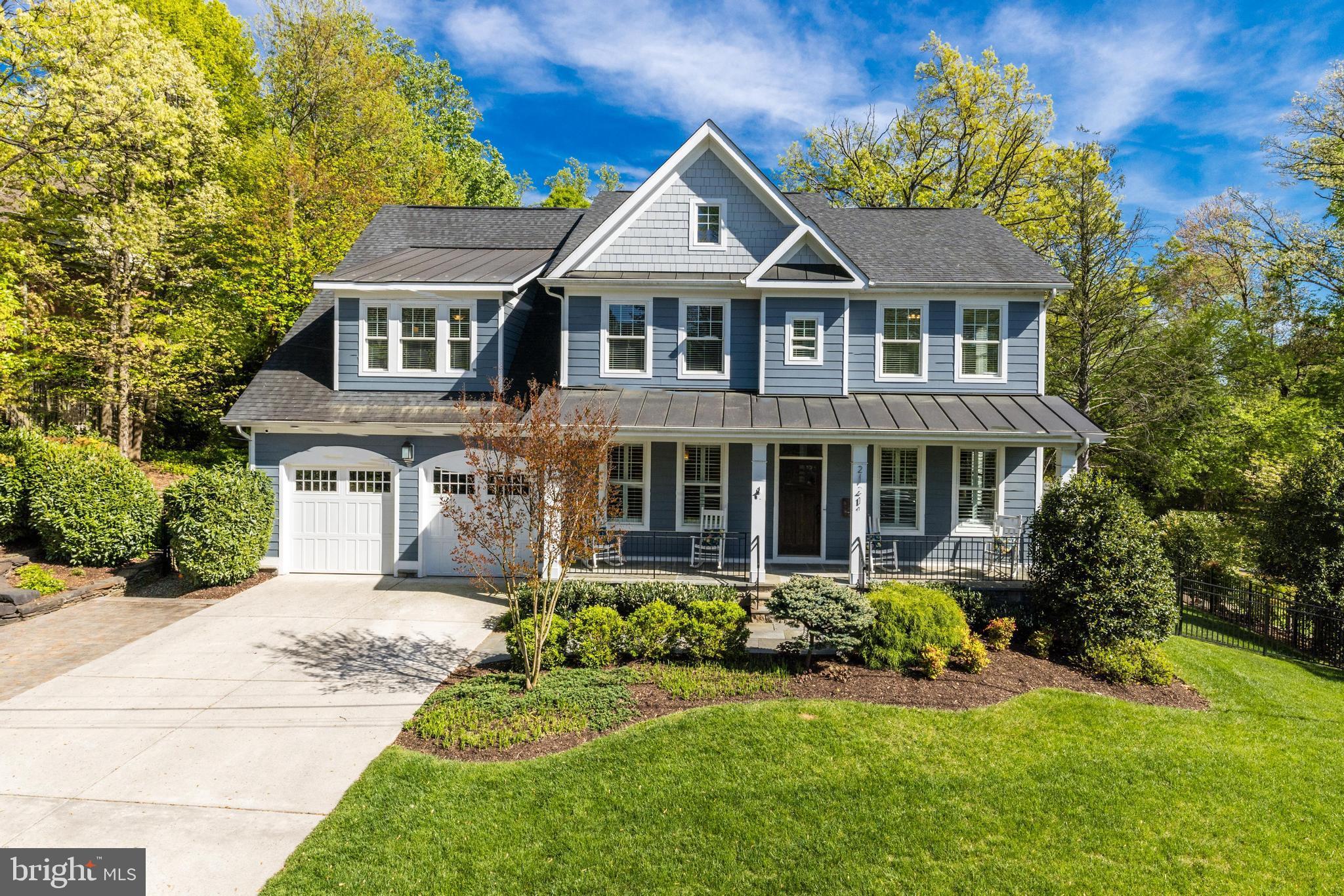 Step into luxury living in the sought-after Franklin Park neighborhood of McLean with this stunning 6-bedroom, 5.5-bathroom home boasting approximately 6,125 total square feet of quality construction and comfort. Built in 2015, this meticulously maintained residence is loaded with upgrades and offers a fantastic floor plan with 5 bedrooms located on the upper level and hardwood floors throughout the top two levels providing a seamless blend of sophistication and functionality. There is flexibility in living spaces and every detail has been thoughtfully considered, from the custom library bookshelves to the added basement bar complete with an ice maker, under-counter wine fridge, and TV—making it an entertainer's dream. The lower level also features a private gym with rubber flooring, mirrored walls, and TV mount, creating the ultimate space for health and wellness enthusiasts. Step outside to enjoy the serene screened porch with heaters and another TV. Gather around the outdoor built-in fire pit while waiting for your BBQ to come off the grill (fueled with a natural gas line) in the fully fenced yard—a perfect oasis for relaxation and entertainment alike. Convenience meets luxury with quick access to Arlington, downtown McLean, and just 1.5 miles to the East Falls Church Metro station, making commuting a breeze. Enjoy being within the highly sought-after school pyramid of  Haycock Elementary School, Longfellow Middle School and  McLean High School. Don't miss your chance to call this FABULOUS Franklin Park residence your home and experience luxury living at its finest!