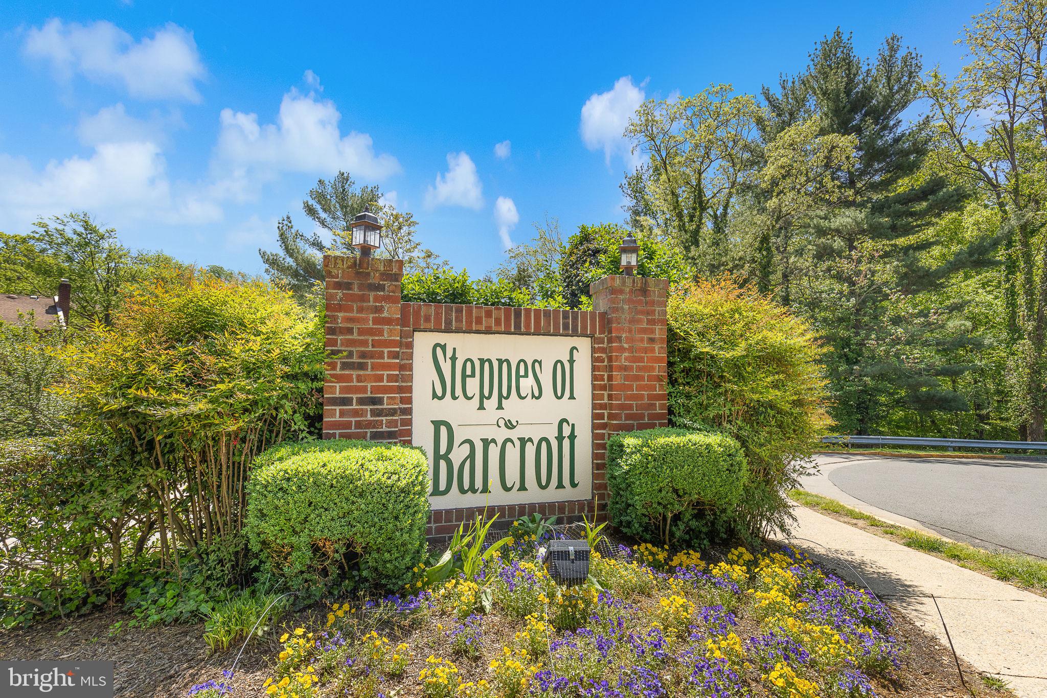 Welcome to this very spacious and rarely available end-unit residence in the sought-after Steppes of Barcroft community! Freshly painted throughout, this beautifully updated home features two living areas on main level and two expansive primary suites, 2.5 bathrooms, recessed lighting throughout and serene nature views from two private balconies.  Step inside to a beautifully remodeled kitchen featuring white soft-close cabinetry, sleek quartz countertops, and full-sized stainless steel appliances. The main living area showcases easy-care wood-look tile flooring, while exposed brick accent walls add character along the staircase and family room. Enjoy the warmth of a wood-burning fireplace in the spacious family room, which also opens to one of two private balconies. A separate dining area with elegant chair molding and a generous living room with sliding glass doors to the second private balcony complete the inviting layout.
Upstairs, you'll find two generously sized primary bedrooms, each with its own en-suite bath and ample closet space—perfect for comfortable living or hosting guests. Enjoy the best of both worlds with this home’s peaceful, wooded setting just minutes from the cultural and professional hubs of the DC metro area. Take in wooded views and the sounds of a nearby stream from your balconies, or explore the nearby parks and trails. A community center within walking distance offers classes, picnic areas, and courts for tennis, basketball, and soccer. Condo fee includes landscaping, snow removal, trash/recycling, and most exterior maintenance, including roof repairs and replacement. One reserved parking space is included, with plenty of guest parking available. Prime location with easy access to stores and restaurants as well as a short commute to DC, the Pentagon, Arlington, Tysons, Amazon HQ2 and major commuter routes.
Don’t miss this opportunity to own a rare gem in an unbeatable location!