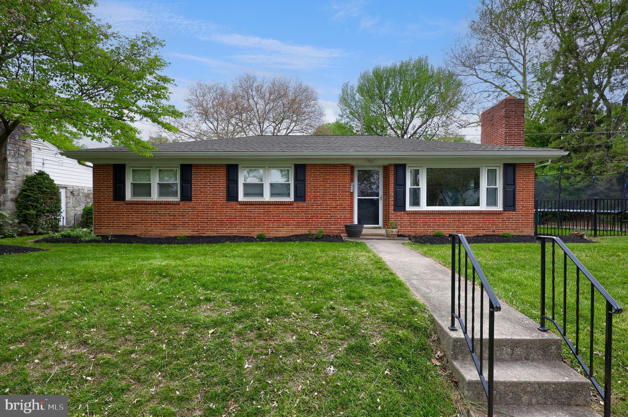 It doesn't get any sweeter than living on quiet Oak Lane located in downtown Hershey! This beautiful ranch style house is within walking distance to the schools, the Hershey Recreation Center, the Hershey Theater, the library, restaurants and shopping! It is minutes from the Medical Center, the Hershey Company, Milton Hershey School and Hershey Entertainment and Resorts! The open floor plan of the living room leads to the updated kitchen with modern stainless appliances. The island is sure to be a place where memories are made with home made meals or helping the kids with schoolwork! The primary bedroom and attached bathroom along with two additional bedrooms and another full bathroom complete the first floor. The basement has two finished rooms that can be used as a bedroom, playroom, game room, craft room or an office, in addition, there is also plenty of storage space and a laundry room! You'll be close to the airport, highways and Hershey is centrally located for road trips to the beaches, mountains and cities such as NY and DC!