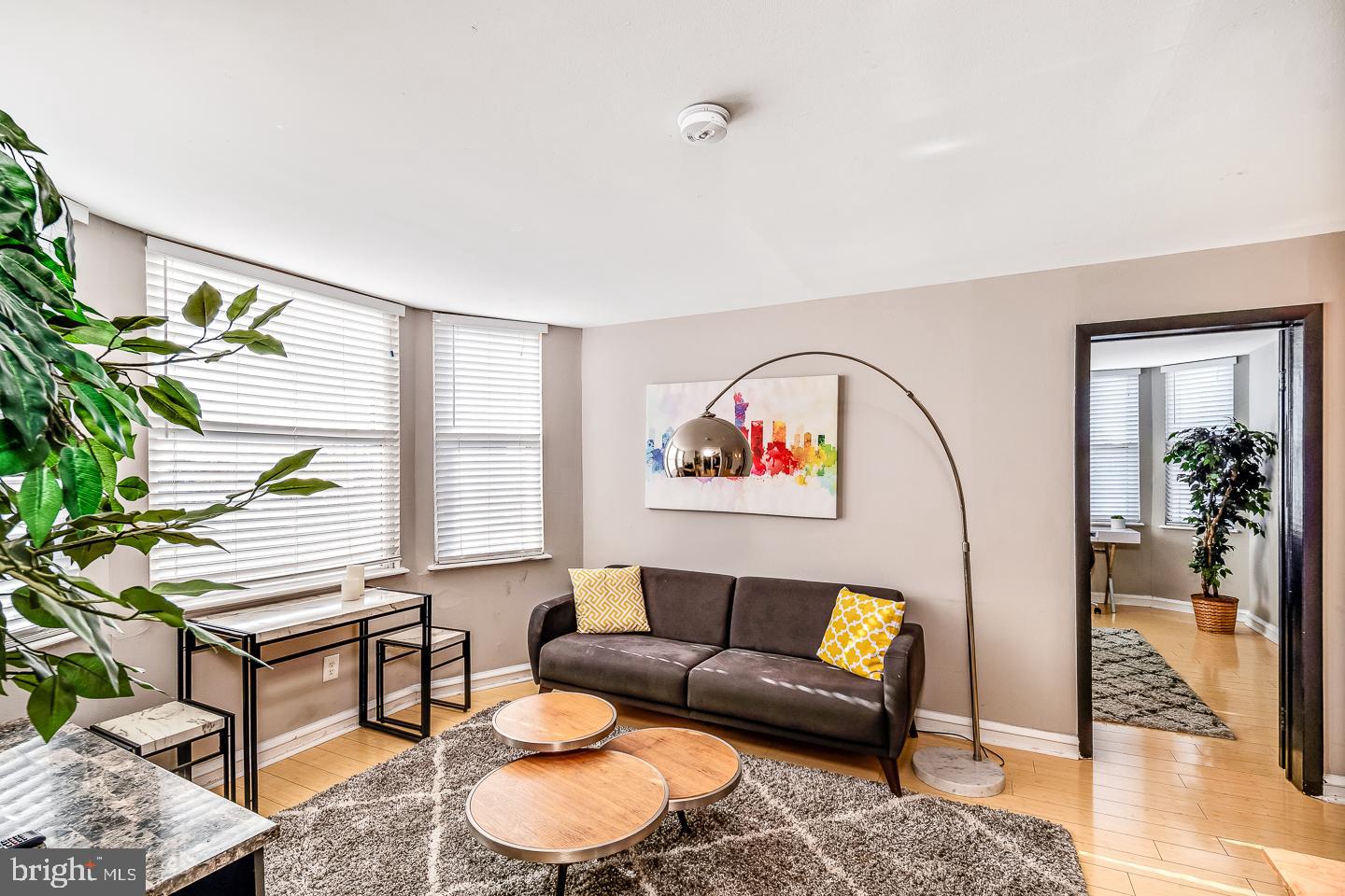 Currently rented on a 12 month lease for $2195
Welcome Home! It's rare to find a designer renovated 2br-bedroom condo just steps from Rittenhouse Square at this price, Welcome to Unit 603  at The Walnut Plaza Condominiums, ideally located in one of Philadelphia's most sought-after neighborhoods, just a short walk from UPenn, Drexel, top restaurants, cafes, and premier shopping. This bright and inviting residence features hardwood floors throughout, a gut renovated kitchen with subway tile backsplash, stainless steel appliances, and ample cabinetry for storage. Dishwasher,  new W/D combo unit and quartz countertops in this beautiful designer kitchen TWhether you're a first-time buyer, investor, or looking for a pied-terre in the city, run for this unique rare opportunity to own such a remarkable hotel at this price point 3 blocks from the prestigious Rittenhouse Sq.