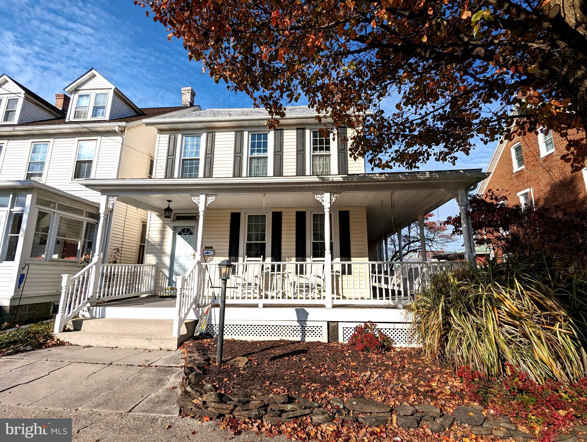 This is the one you've been waiting for - Beautifully maintained home in Gettysburg Borough! 
Well insulated, wrapped with newer siding , new windows, new electric and plumbing - 2008. Gorgeous wood floors thoroughout, Full Bath on each floor, laundry on main floor and option for a 1st floor bedroom, wrap around porch, private backyard and back alley garage for off street parking. Furnaced serviced every year, CAC, Gettysburg Schools, walk to Spanglers Spring and downtown amenities!
New roof to be installed before the end of March. Schedule your showing while you still can!
