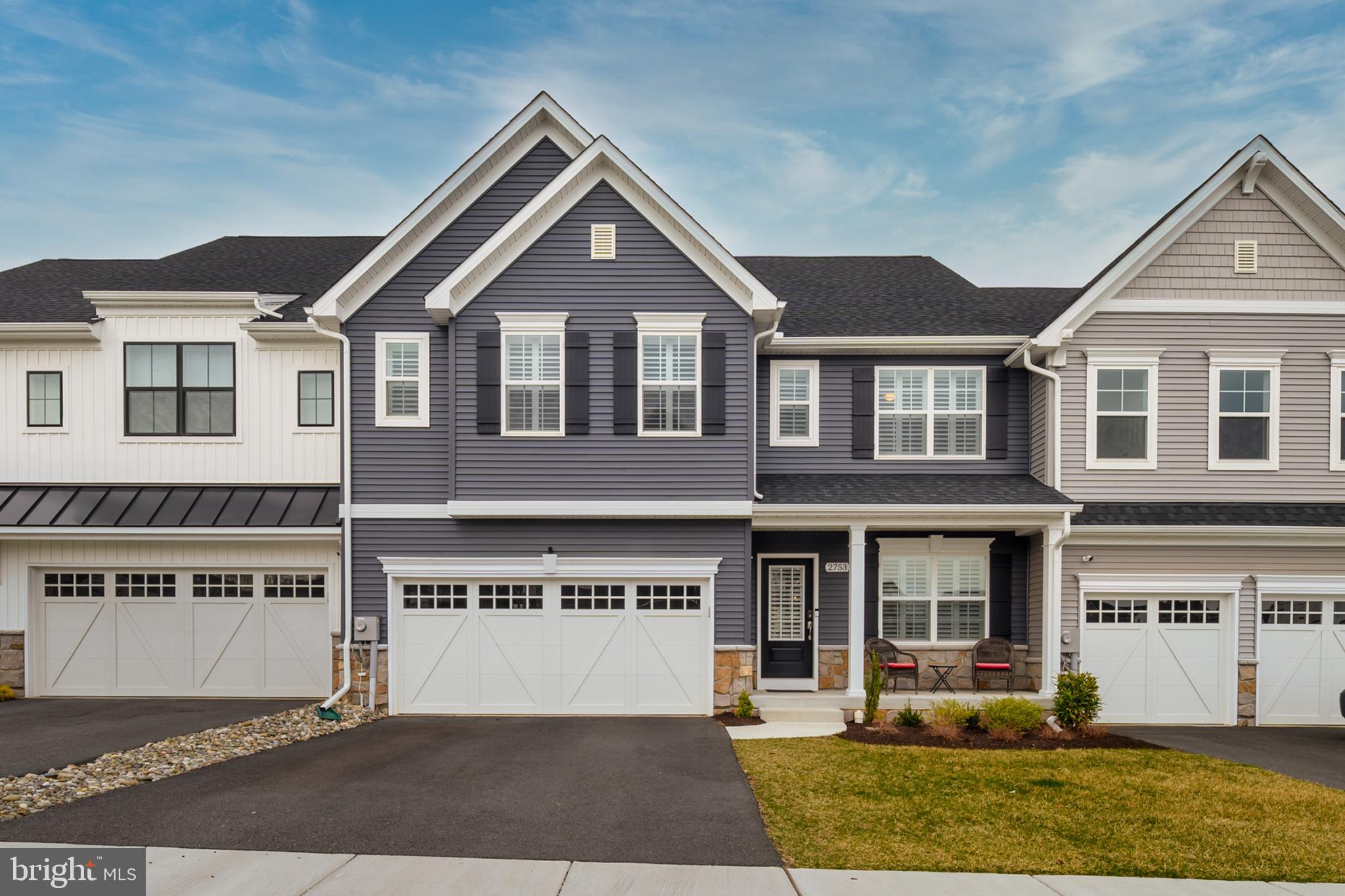 Welcome to your almost-new villa-style home in the charming Kellerton community! This beautiful Morgan Traditional model offers a great open floorplan that features a first floor primary bedroom suite!  The gorgeous central kitchen features an extra large island with a double sink which makes meal-prepping a breeze and just grab a stool to enjoy a bite to eat; Quartz countertops, upgraded cabinets, stainless steel appliances including a gas stove, and recessed lighting;  The kitchen opens directly into the family room that has a vaulted ceiling and loads of windows; Also on the main level is the spacious primary bedroom suite with a vaulted ceiling, a huge walk-in closet and a luxury primary bathroom with oversized shower; A home office/den with double glass doors is located just inside the foyer along with a half bath.  Step outside from the family room onto the entertainment-sized deck that overlooks a lovely landscaped & fenced rear yard.  The upper level features a loft area that overlooks the family room below, and two more spacious bedrooms with walk-in closets are also upstairs, along with a full bathroom.  The lower level offers a partially finished rec room, large storage area, a rough-in bath, and a versatile open area that can be transformed into a hobby/craft space, exercise space, or whatever suits your lifestyle. Additional features of this great home include a large insulated 2-car garage, convenient first-floor laundry, and engineered flooring throughout the main level.
Residents of Kellerton enjoy many amenities including tot lots for the kids to play on, several athletic fields, basketball court, picnic area, walking trails, a dog park, and a beautiful award-winning clubhouse with an Olympic-sized pool and fitness center.  Easy access to Rt 15, Wegmans, restaurants and shopping, place this house in a desirous location.  Come see for yourself how lovely this home truly is!