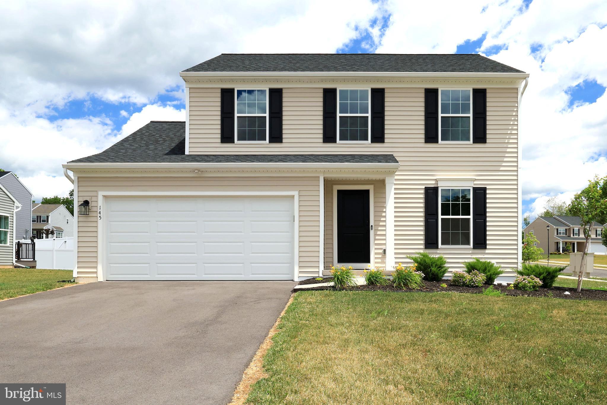 Fall in Love with Logan Greene! Built in 2025 & barely lived in, this one-owner, turnkey two-story offers the perfect blend of modern design, comfort & convenience. Featuring the popular Sassafras floor plan, this home delivers an open-concept layout thoughtfully designed for effortless everyday living & entertaining.  Step inside to an inviting foyer complemented by a versatile flex space ideal for a home office, formal dining room, playroom, or whatever suits your lifestyle. A convenient half bath & coat closet add functionality to the main level. The spacious family room flows seamlessly into the dining area & upgraded kitchen, creating the perfect gathering space. Home chefs will appreciate the granite countertops, oversized 7-foot island, stylish pendant lighting, included appliances & pantry.  Upstairs, retreat to the primary suite featuring a generous walk-in closet & private full bathroom with dual vanity & walk-in shower. Two additional bedrooms, another full bathroom & a conveniently located second-floor laundry room complete the upper level. The partially finished lower level expands your living space with 9 foot ceilings & an egress window, creating the perfect spot for movie nights or hosting friends & family during Happy Valley game day weekends, plus additional unfinished space for all your storage needs.  Additional amenities include natural gas forced-air heat, central air conditioning for year-round comfort & an attached two-car garage.  Ideally situated in the desirable Logan Greene community, you'll enjoy an exceptionally convenient location less than two miles from I-99, with shopping, dining & everyday conveniences just minutes away. Historic downtown Bellefonte is right around the corner, while Penn State University & State College are an easy commute.  If "like new" construction & a central location top your wish list, this is an opportunity you won't want to miss!